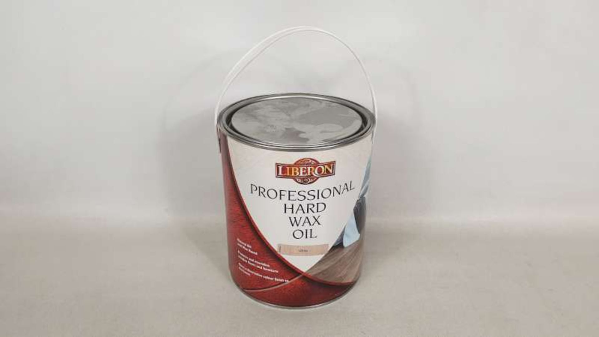 10 X 2.5 LITRE LIBERON WHITE COLOURED PROFESSIONAL HARD WAX OIL