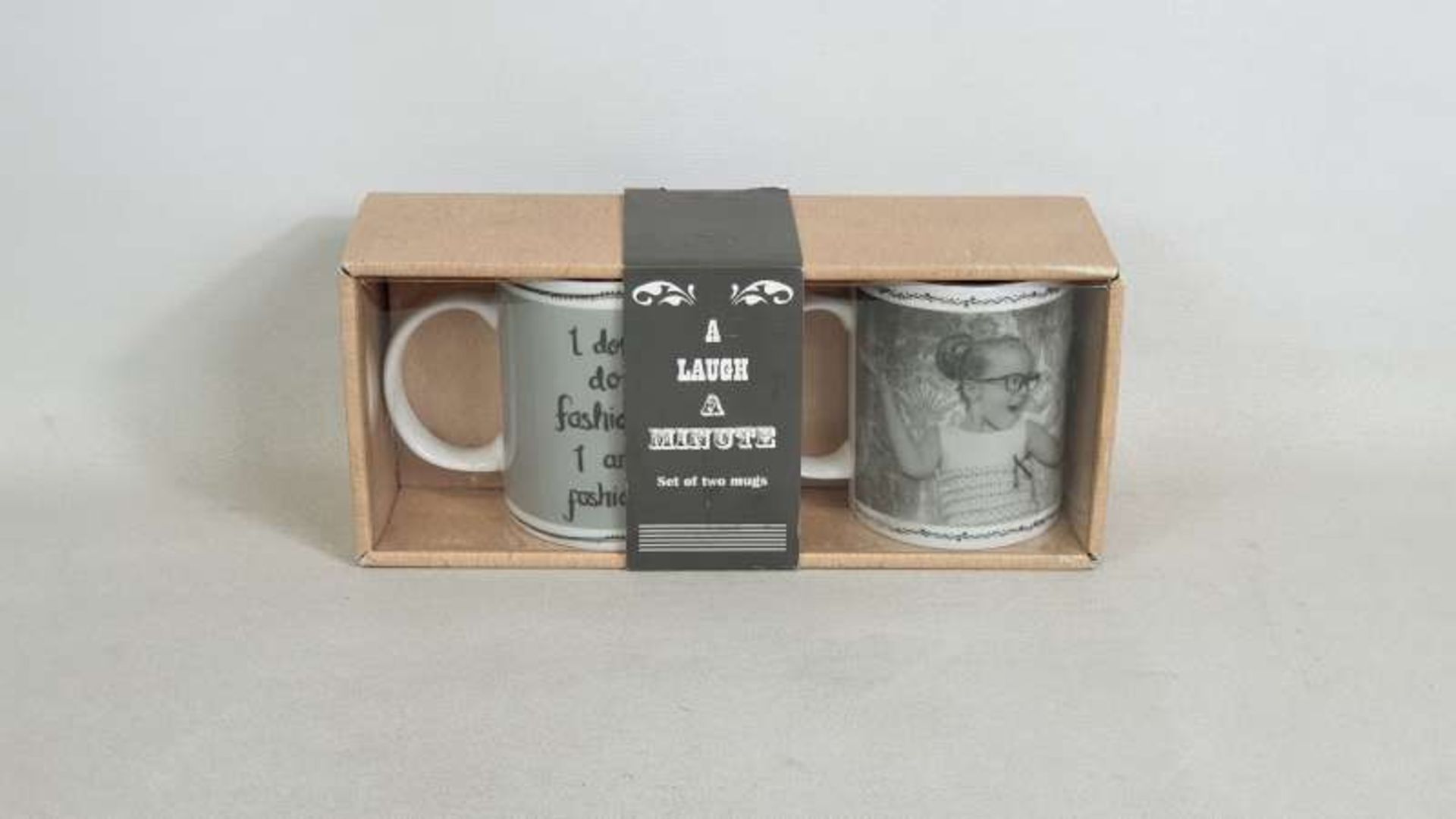 60 X SETS OF 2 MUGS IN 4 BOXES