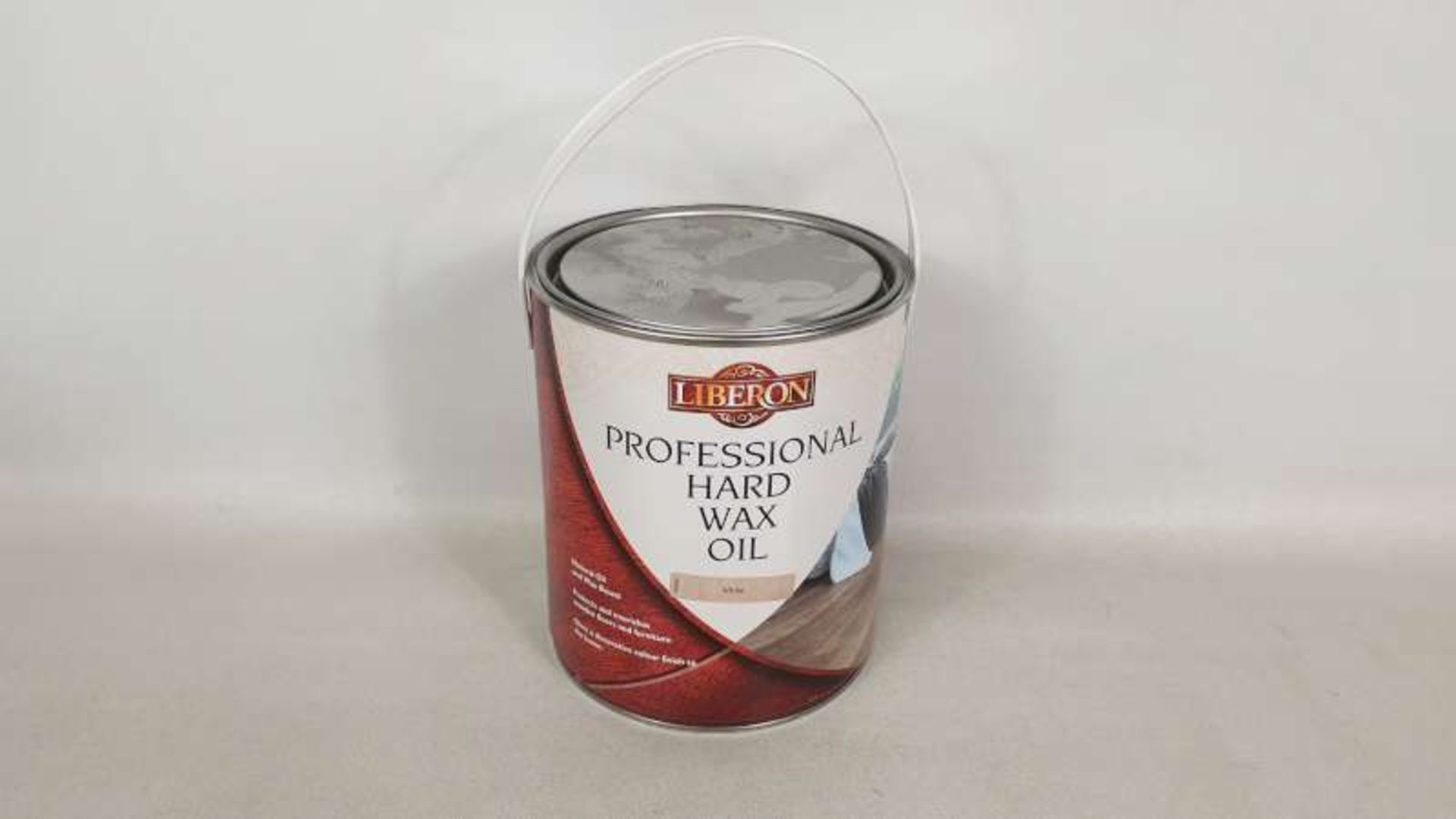 10 X 2.5 LITRE LIBERON WHITE COLOURED PROFESSIONAL HARD WAX OIL