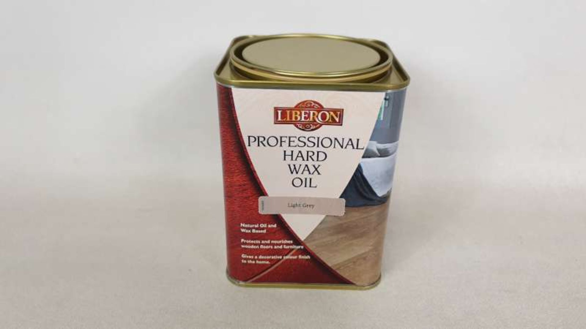 15 X 1 LITRE LIBERON PROFESSIONAL HARD WAX OIL COLOUR LIGHT GREY