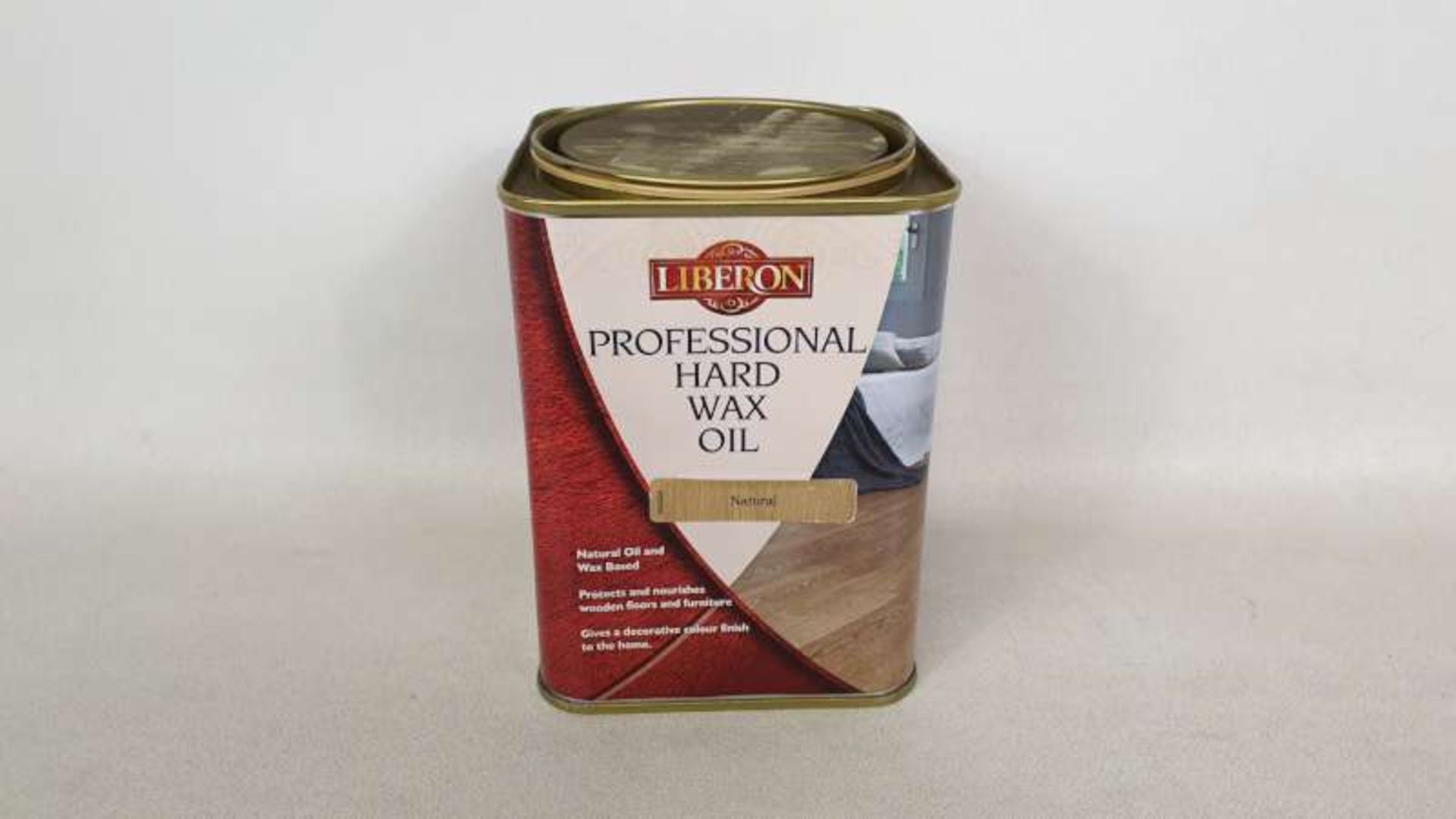 15 X 1 LITRE LIBERON PROFESSIONAL HARD WAX OIL COLOUR NATURAL