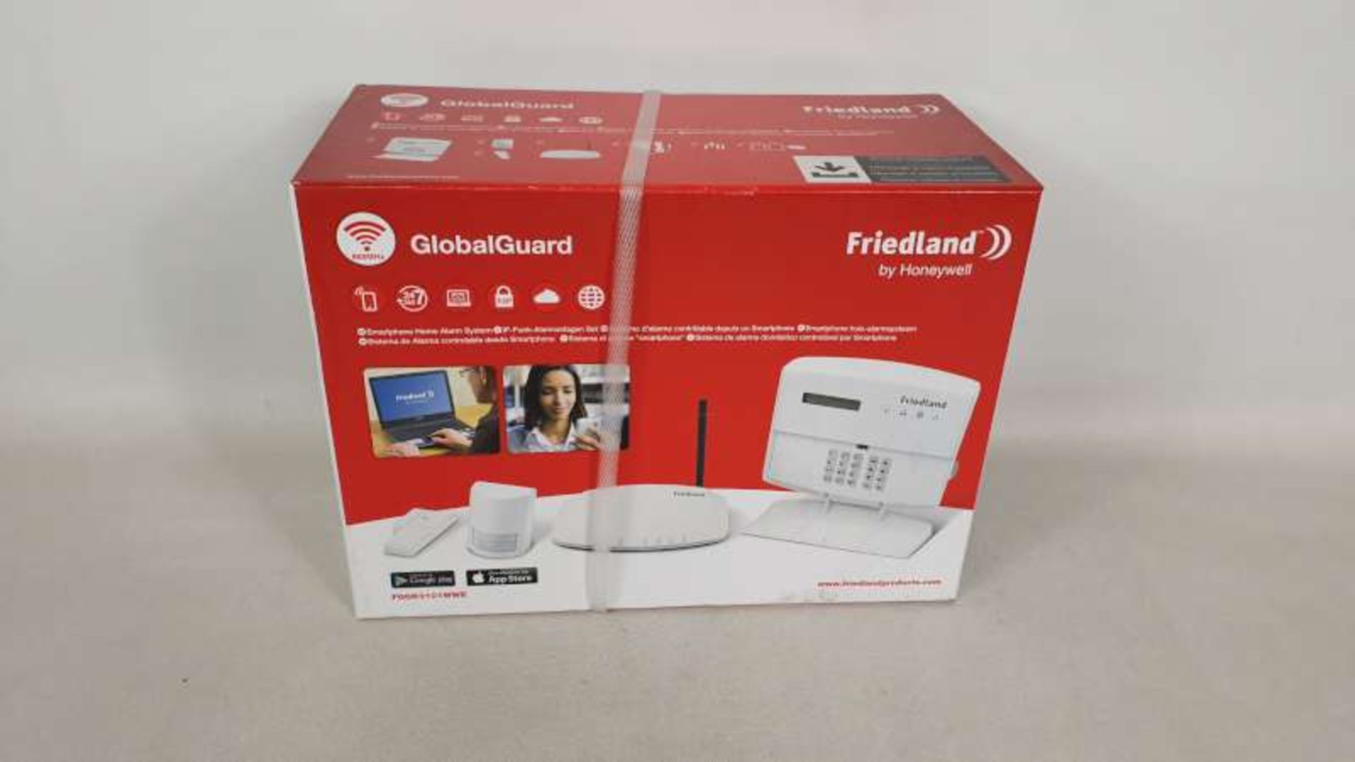 6 X FRIEDLAND BY HONEYWELL GLOBAL GUARD SMARTPHONE HOME ALARM SYSTEM