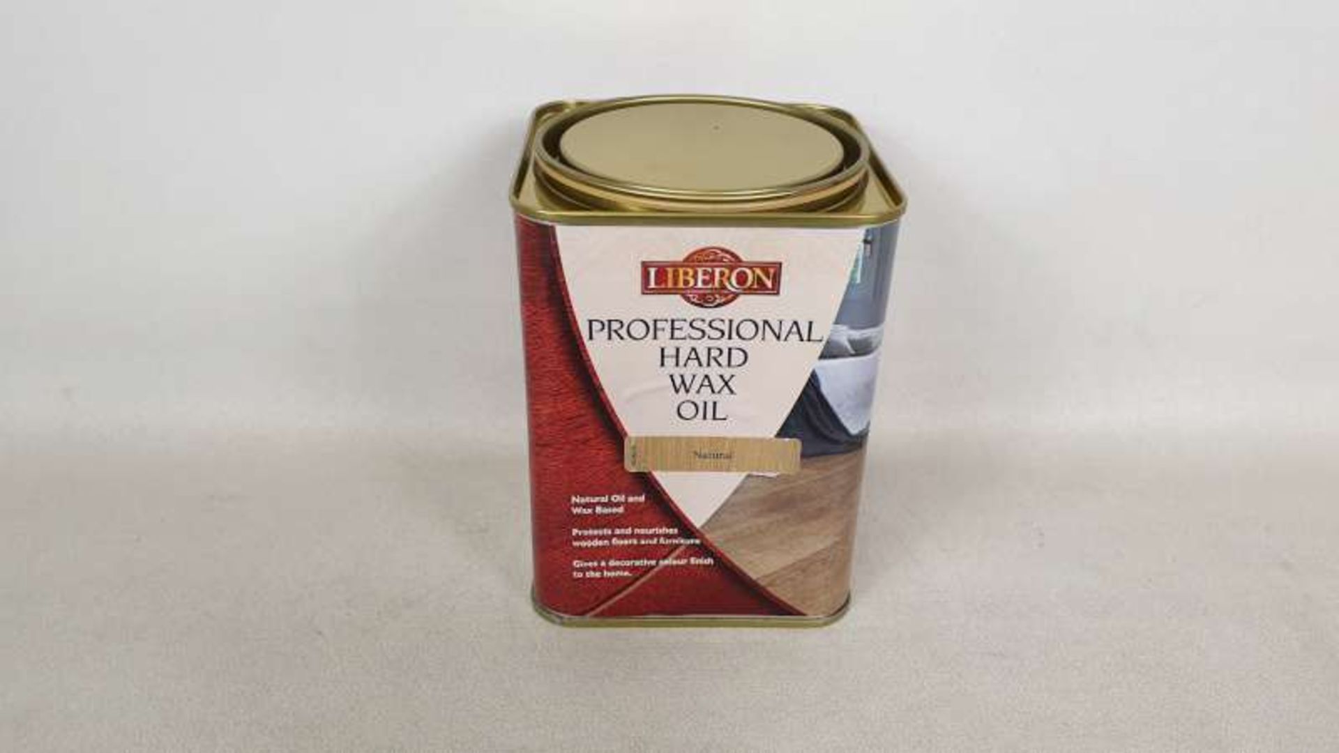 15 X 1 LITRE LIBERON NATURAL COLOURED PROFESSIONAL HARD WAX OIL