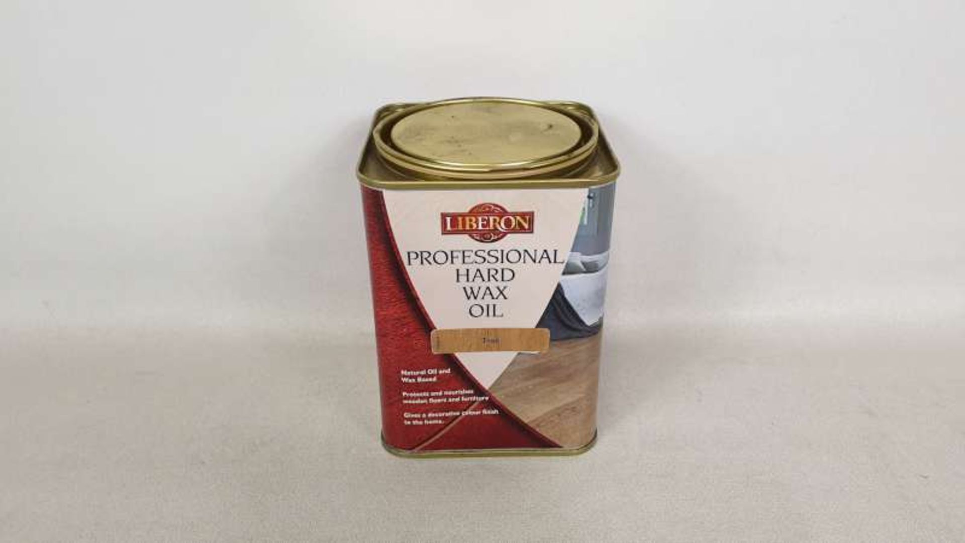 15 X 1 LITRE LIBERON TEAK COLOURED PROFESSIONAL HARD WAX OIL