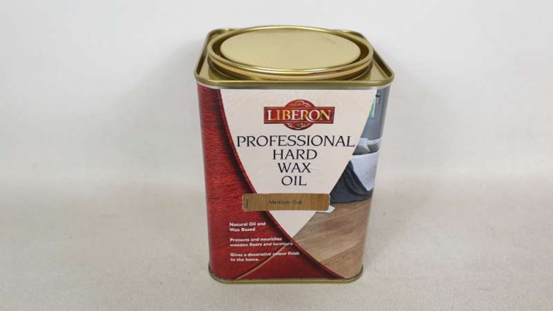 15 X 1 LITRE LIBERON MEDIUM OAK COLOURED PROFESSIONAL HARD WAX OIL