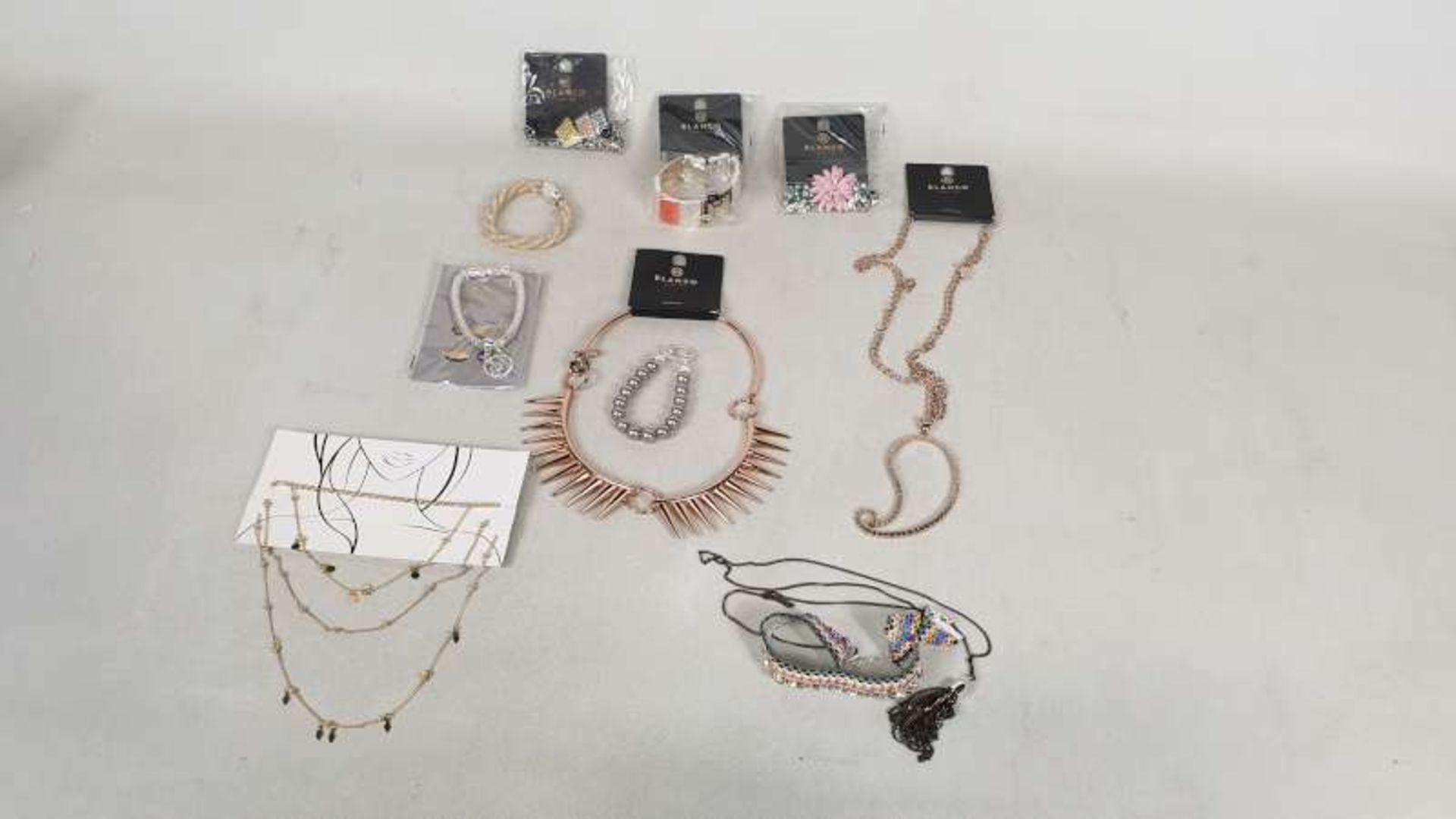 100 X VARIOUS PIECES OF FASHION JEWELLERY