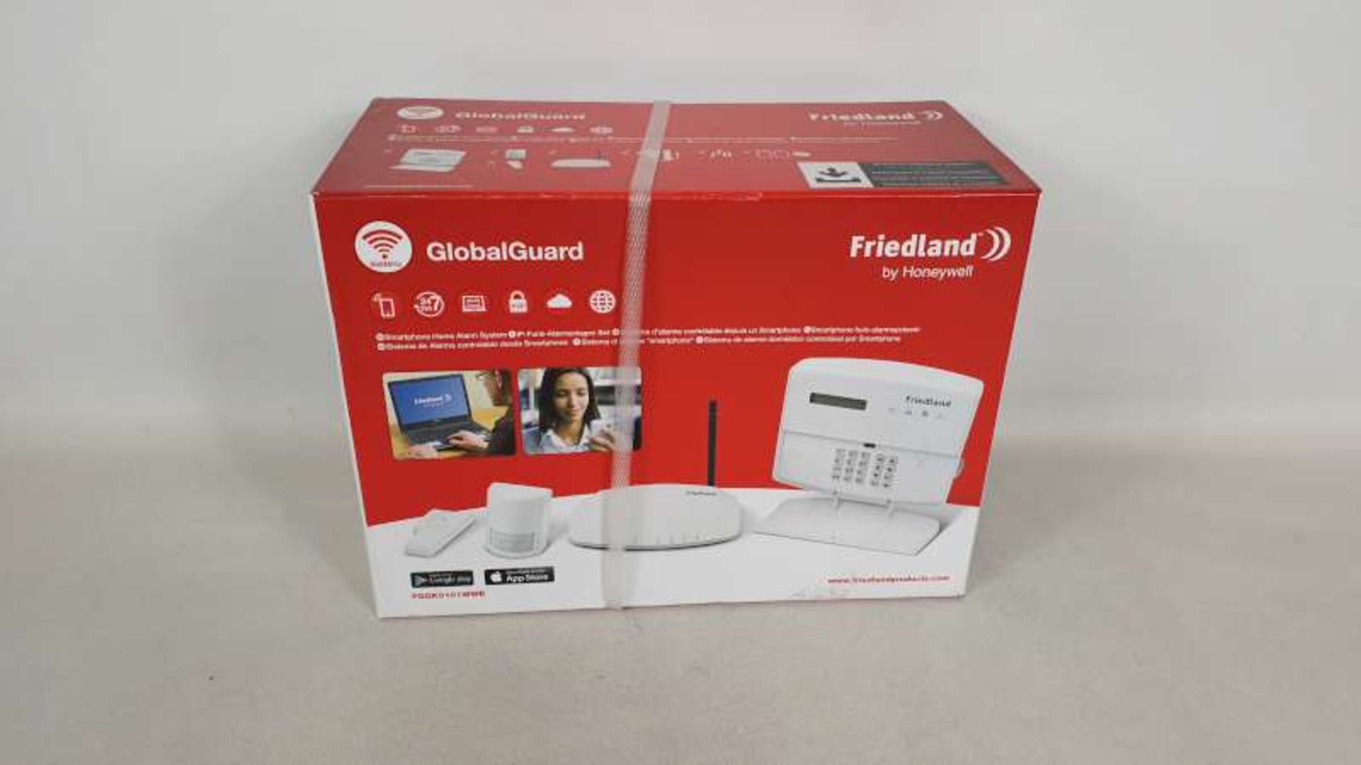 6 X FRIEDLAND BY HONEYWELL GLOBAL GUARD SMARTPHONE HOME ALARM SYSTEM