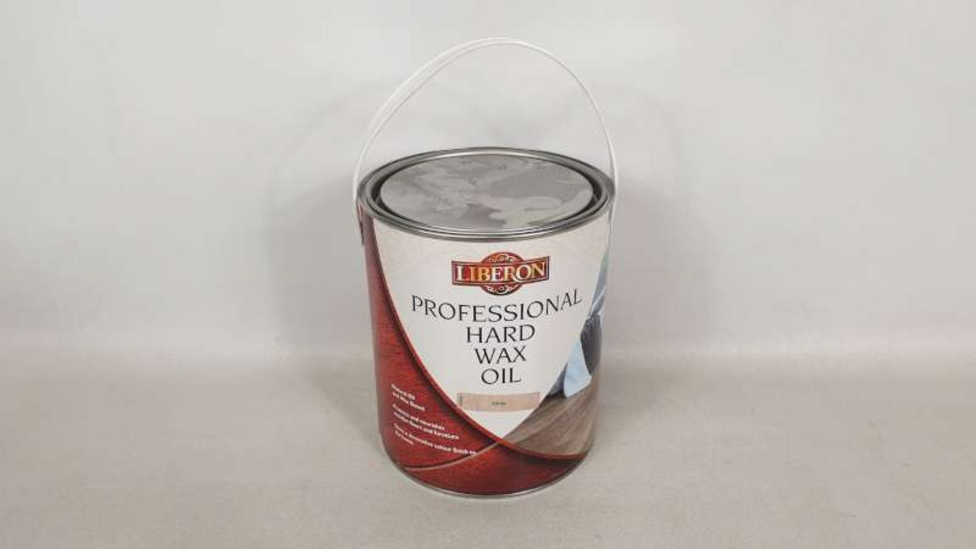 10 X 2.5 LITRE LIBERON WHITE COLOURED PROFESSIONAL HARD WAX OIL