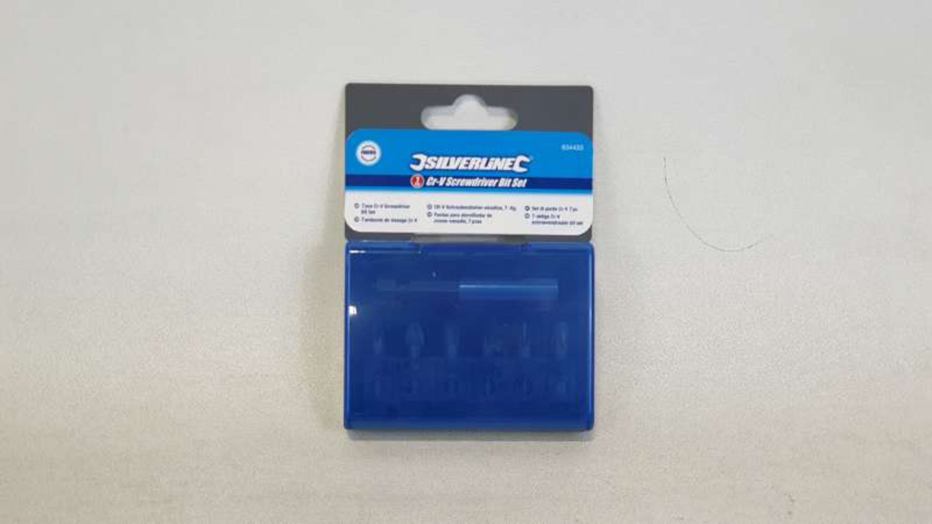 40 X SILVERLINE 7 PIECE CR-V SCREWDRIVER BIT SETS