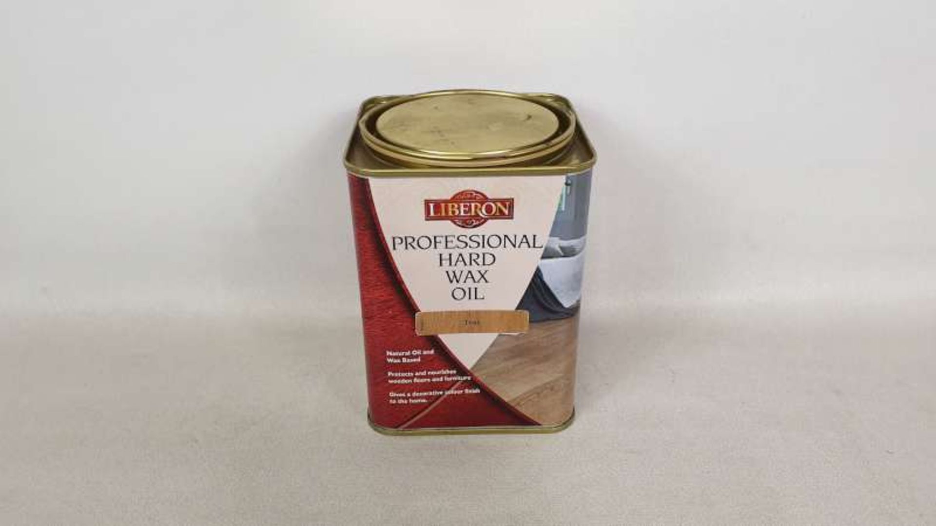 15 X 1 LITRE LIBERON TEAK COLOURED PROFESSIONAL HARD WAX OIL