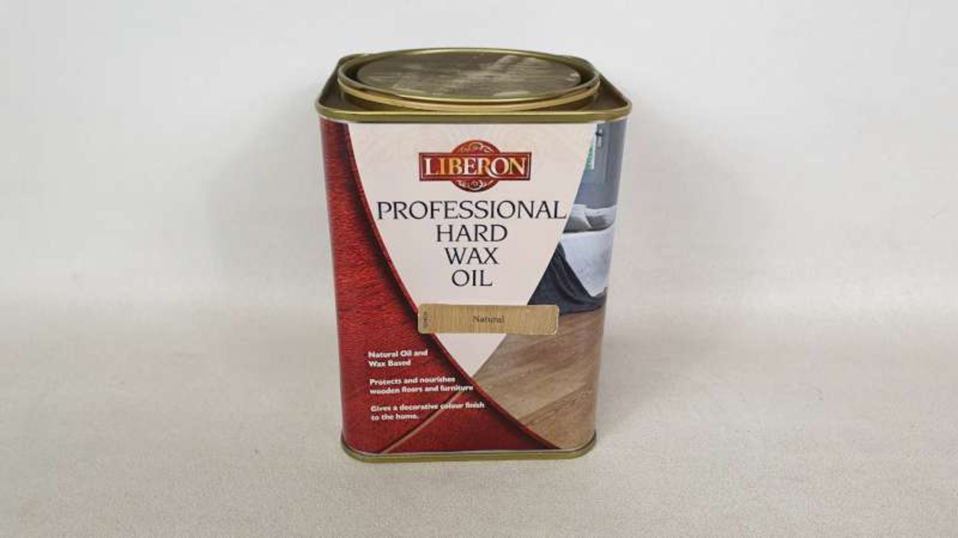 15 X 1 LITRE LIBERON PROFESSIONAL HARD WAX OIL COLOUR NATURAL