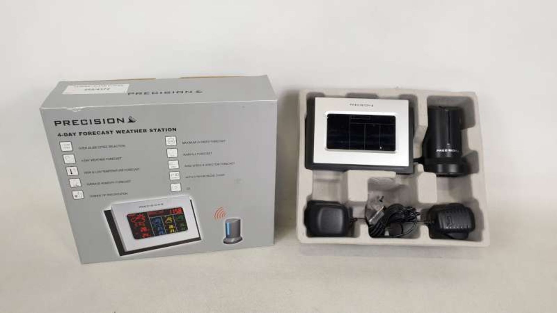 22 X PRECISION 4 DAY FORECAST WEATHER STATION IN 2 BOXES