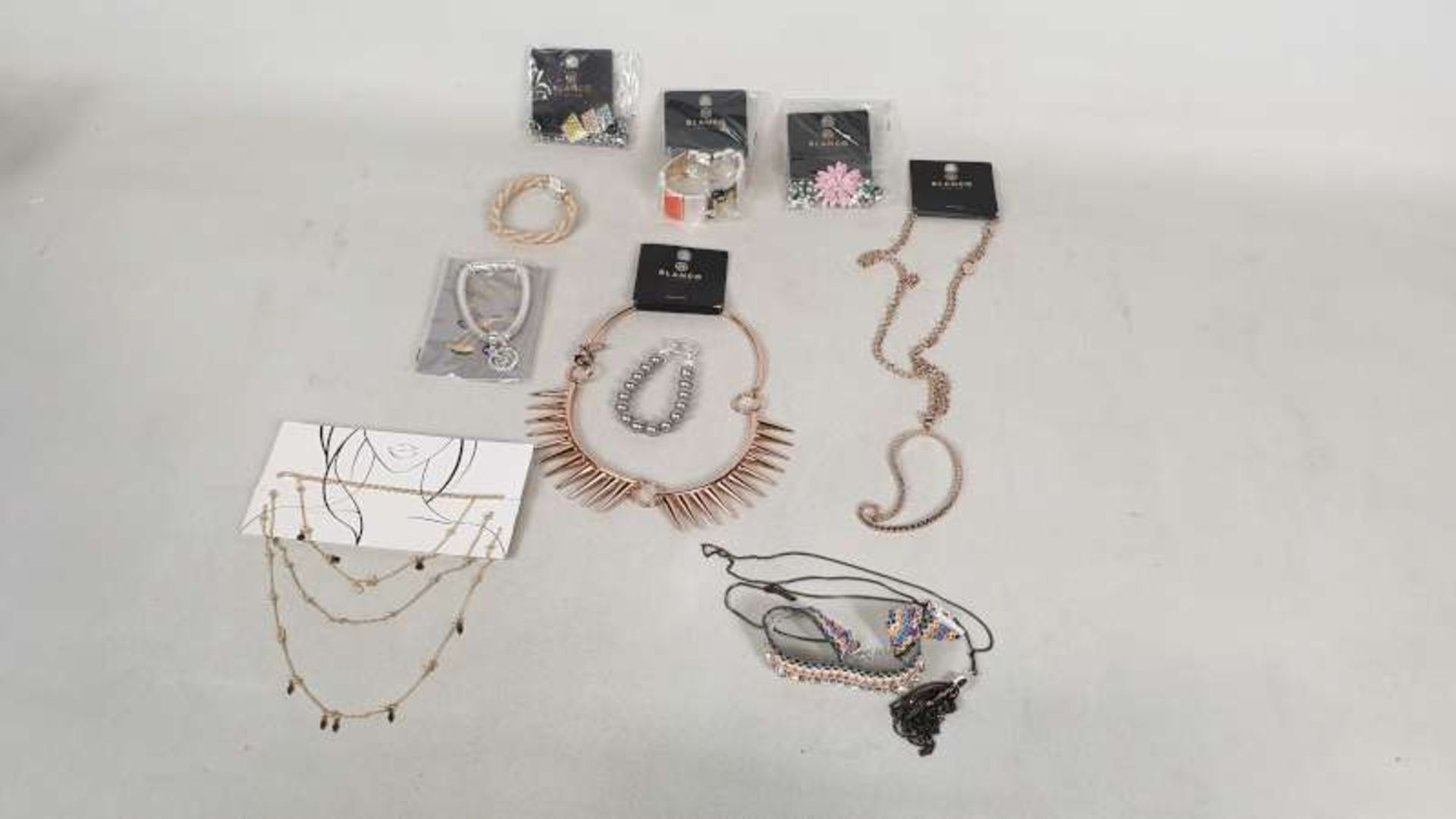 100 X VARIOUS PIECES OF FASHION JEWELLERY