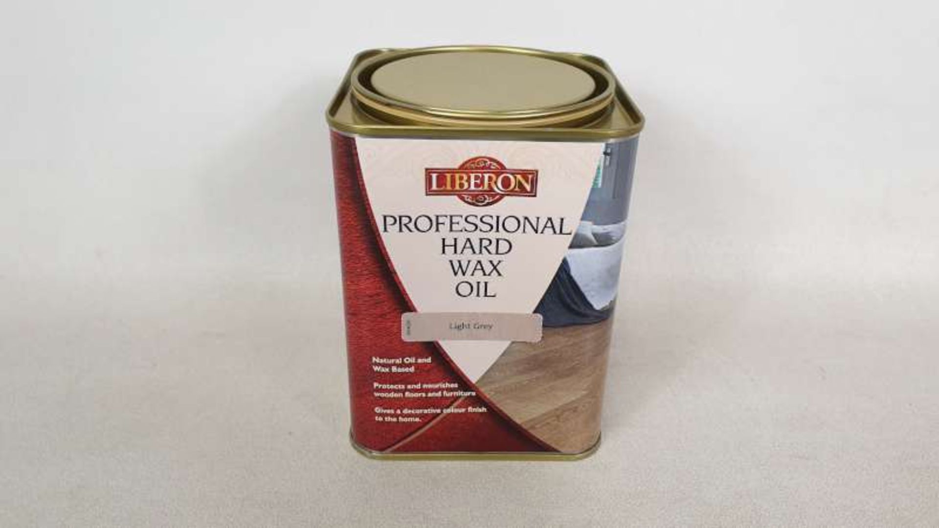 15 X 1 LITRE LIBERON PROFESSIONAL HARD WAX OIL COLOUR LIGHT GREY