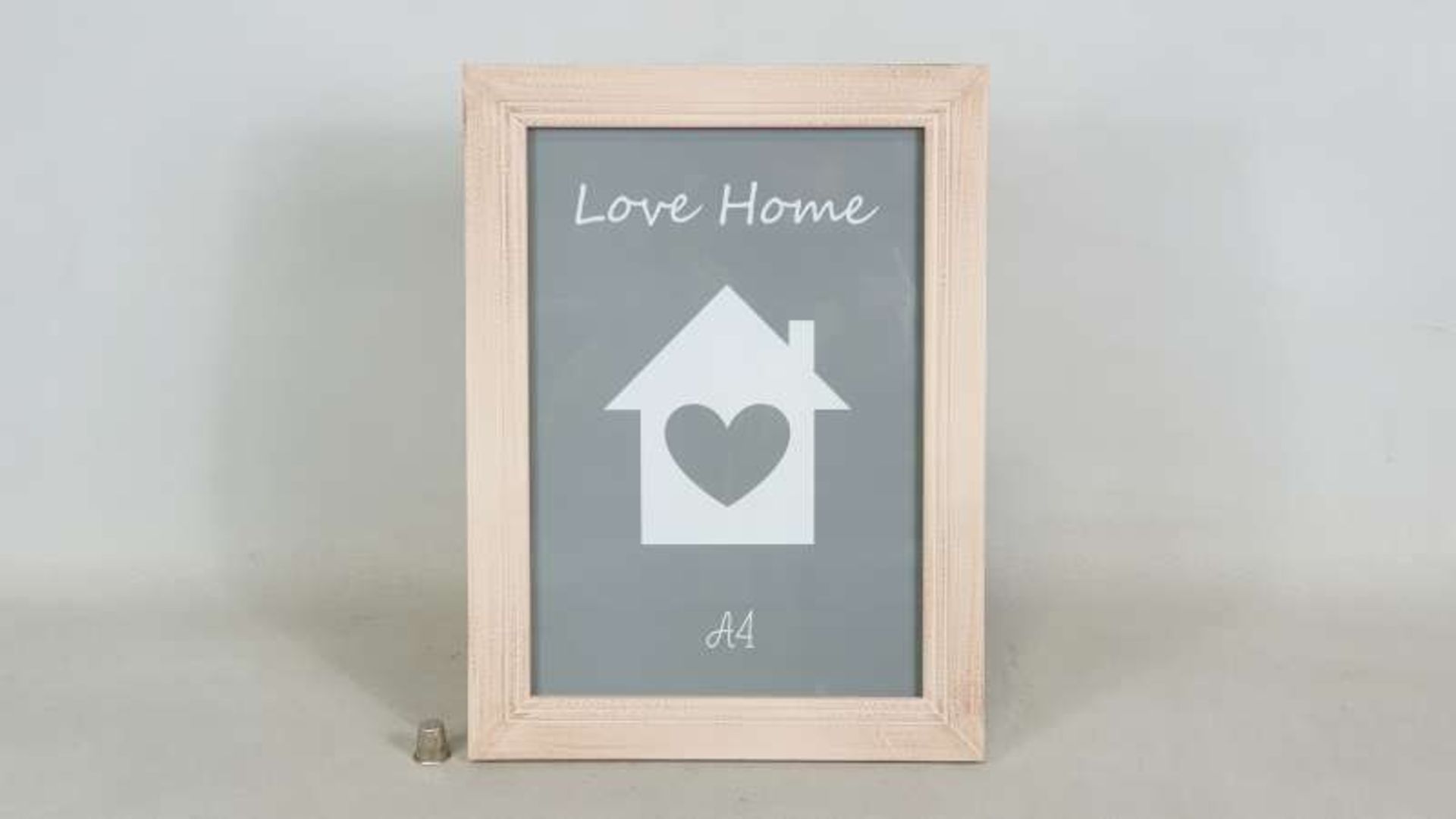 48 X LOVE HOME A4 PICTURE FRAMES IN 4 BOXES