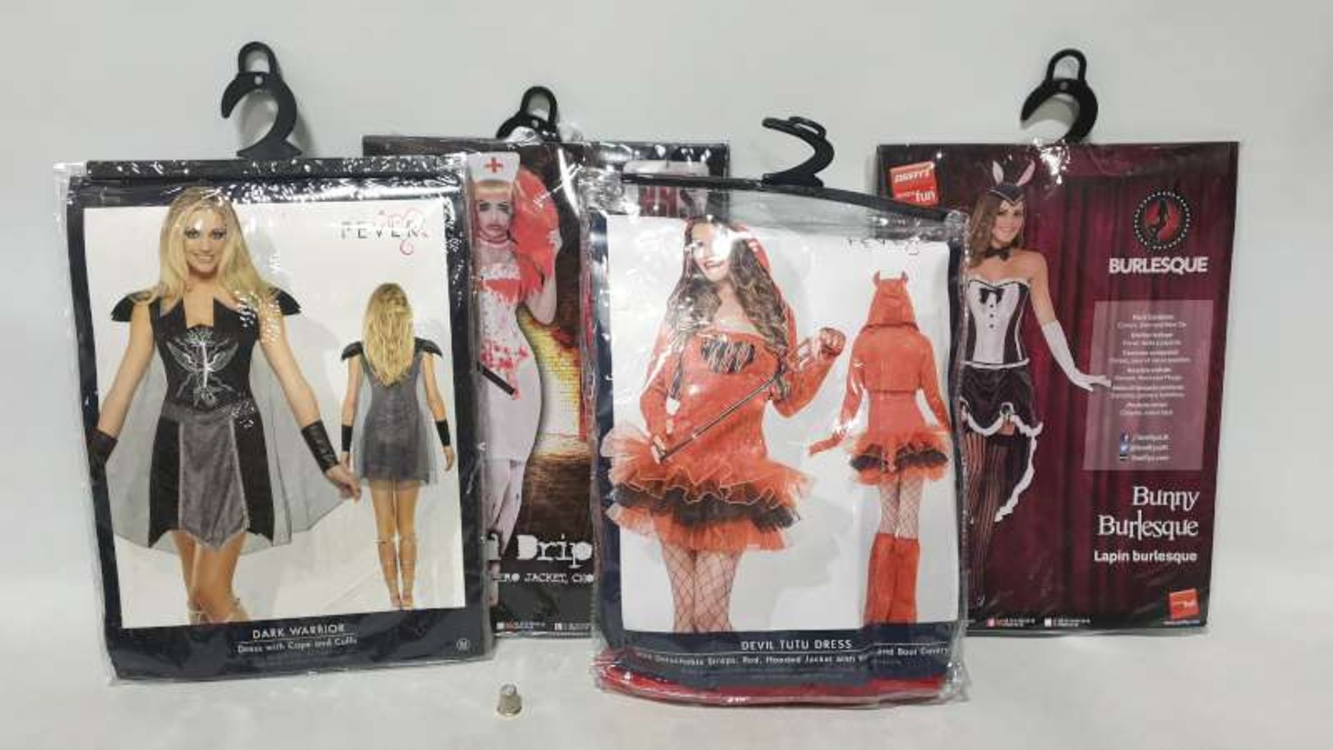 48 X VARIOUS SMIFFYS / FEVER FANCY DRESS COSTUMES IN 2 BOXES