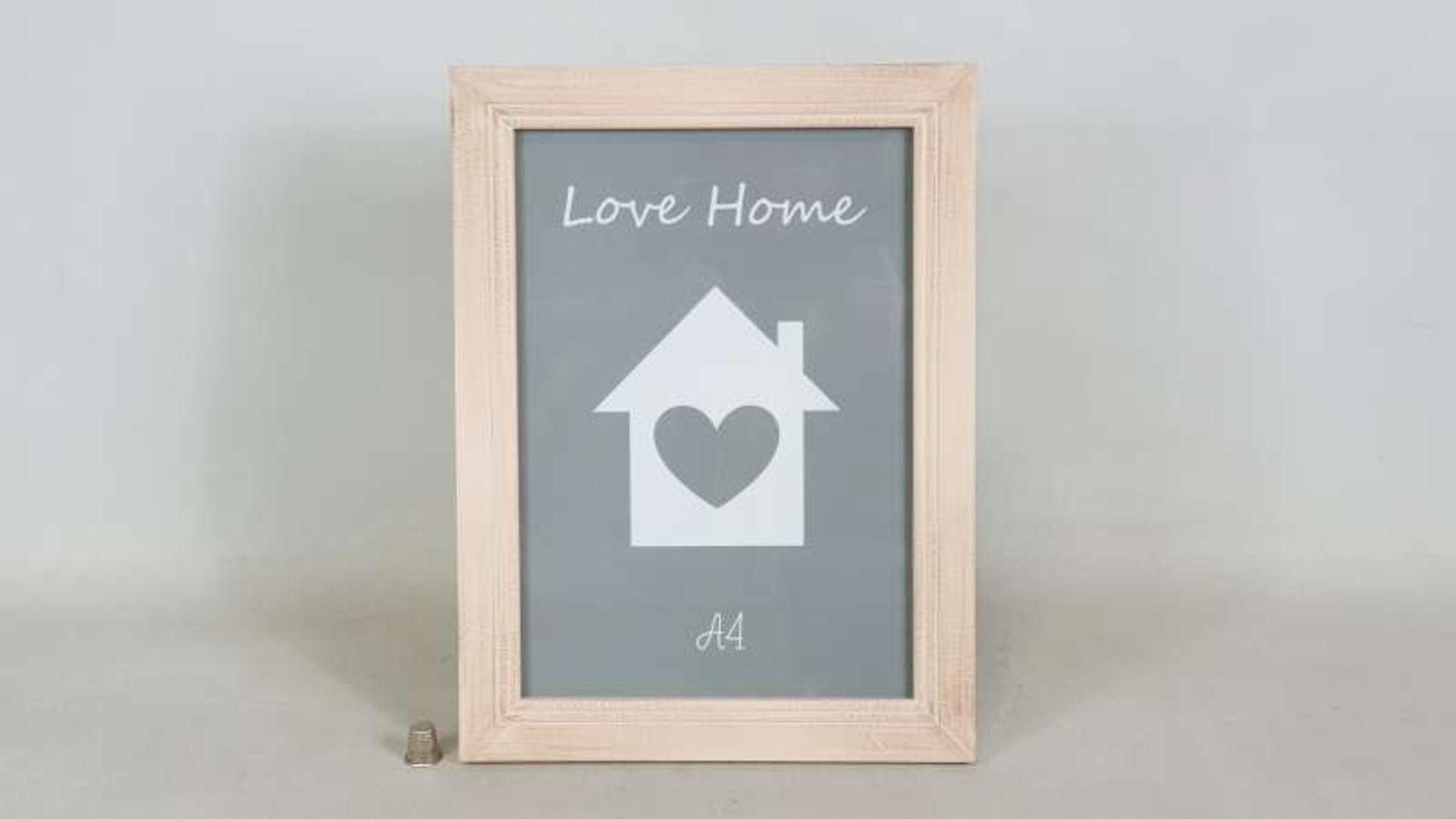 48 X LOVE HOME A4 PICTURE FRAMES IN 4 BOXES