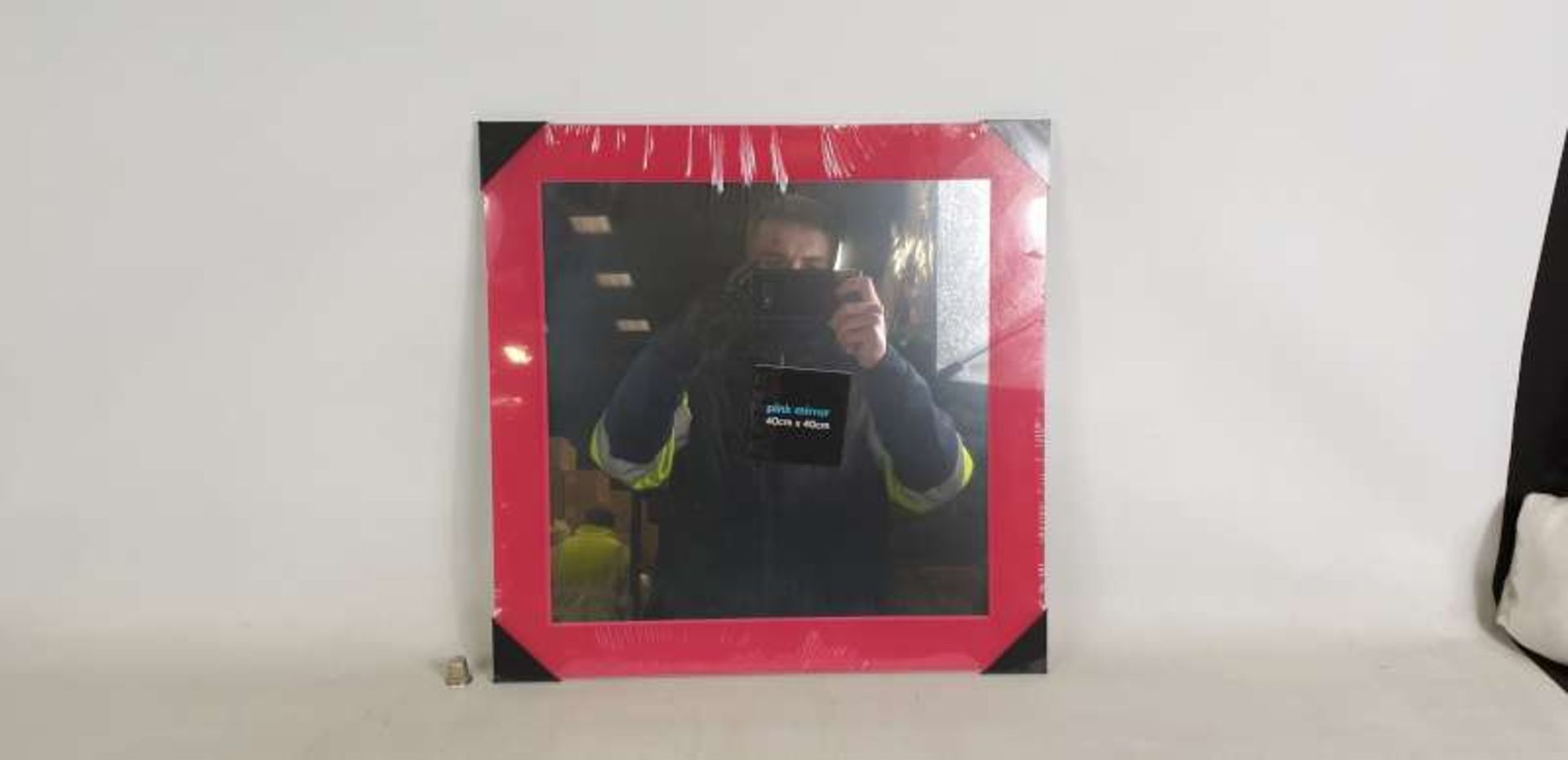 48 X MIRRORS SIZE 40CM X 40CM IN 12 BOXES