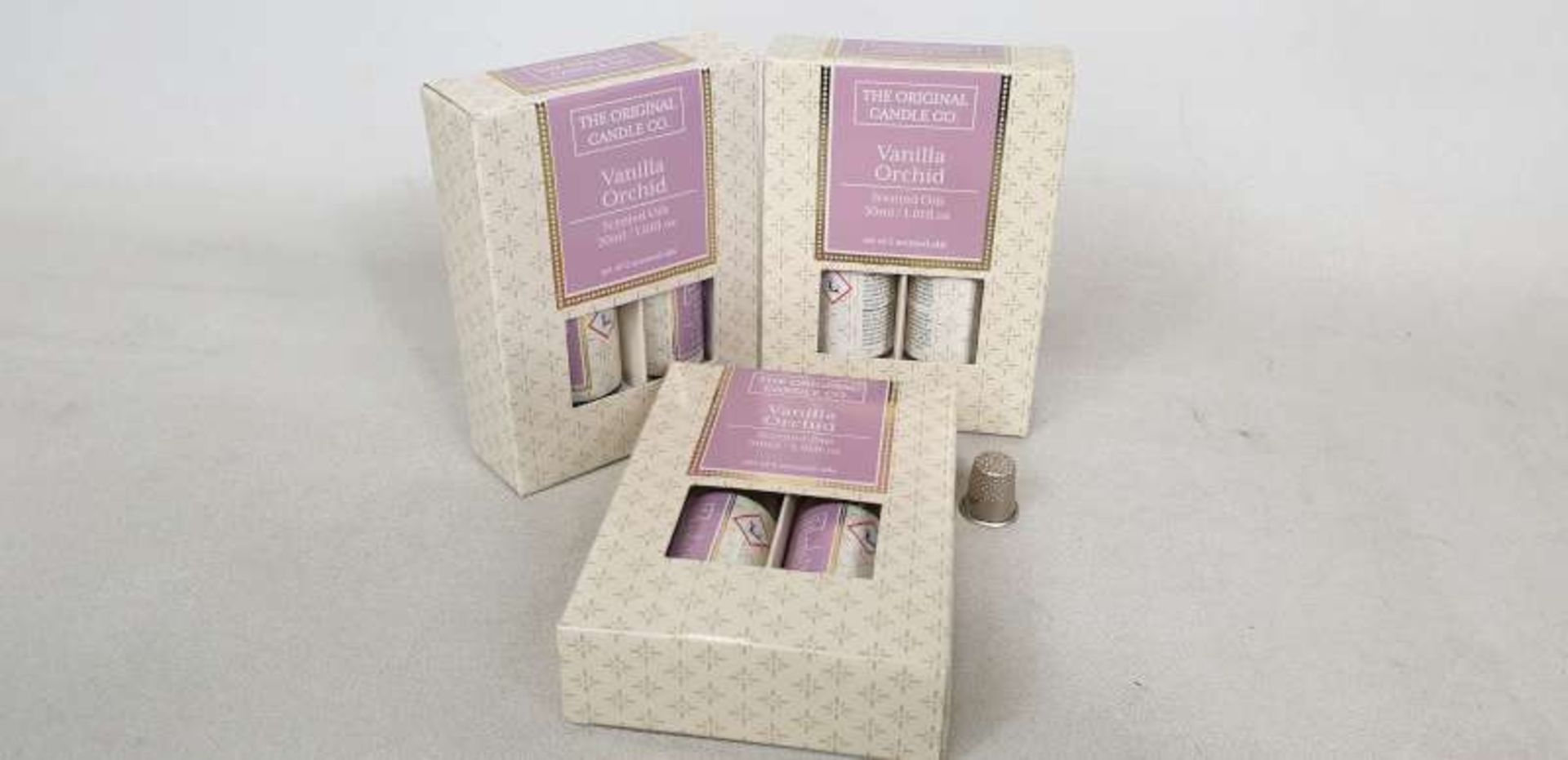 240 X BRAND NEW BOXED 1PACK OF 15ML SCENTED OIL VANILLA ORCHID IN 10 BOXES