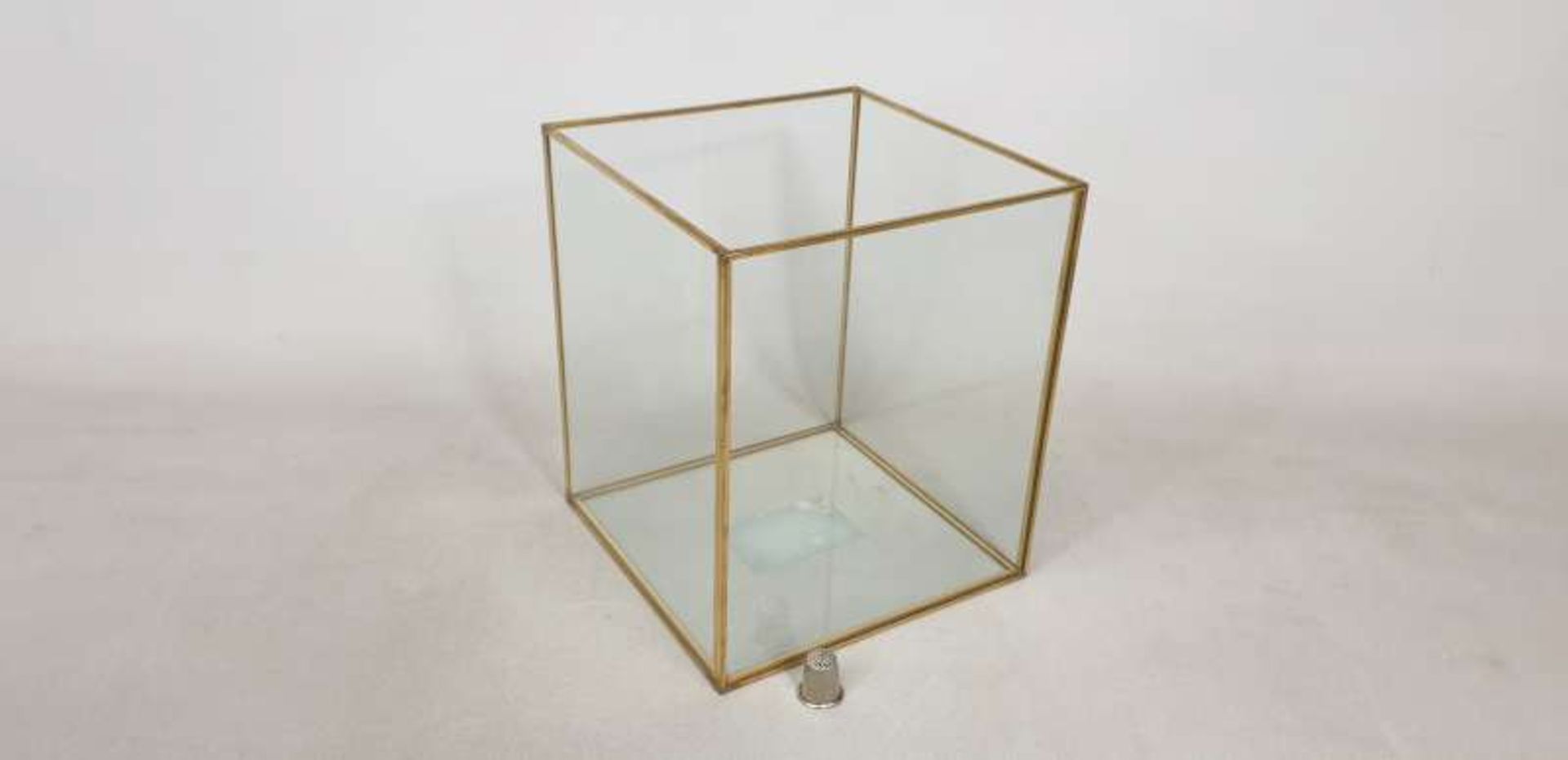 32 X BRAND NEW LARGE LOVE HOME COPPER AND GLASS CUBE CANDLE HOLDERS IN 4 BOXES