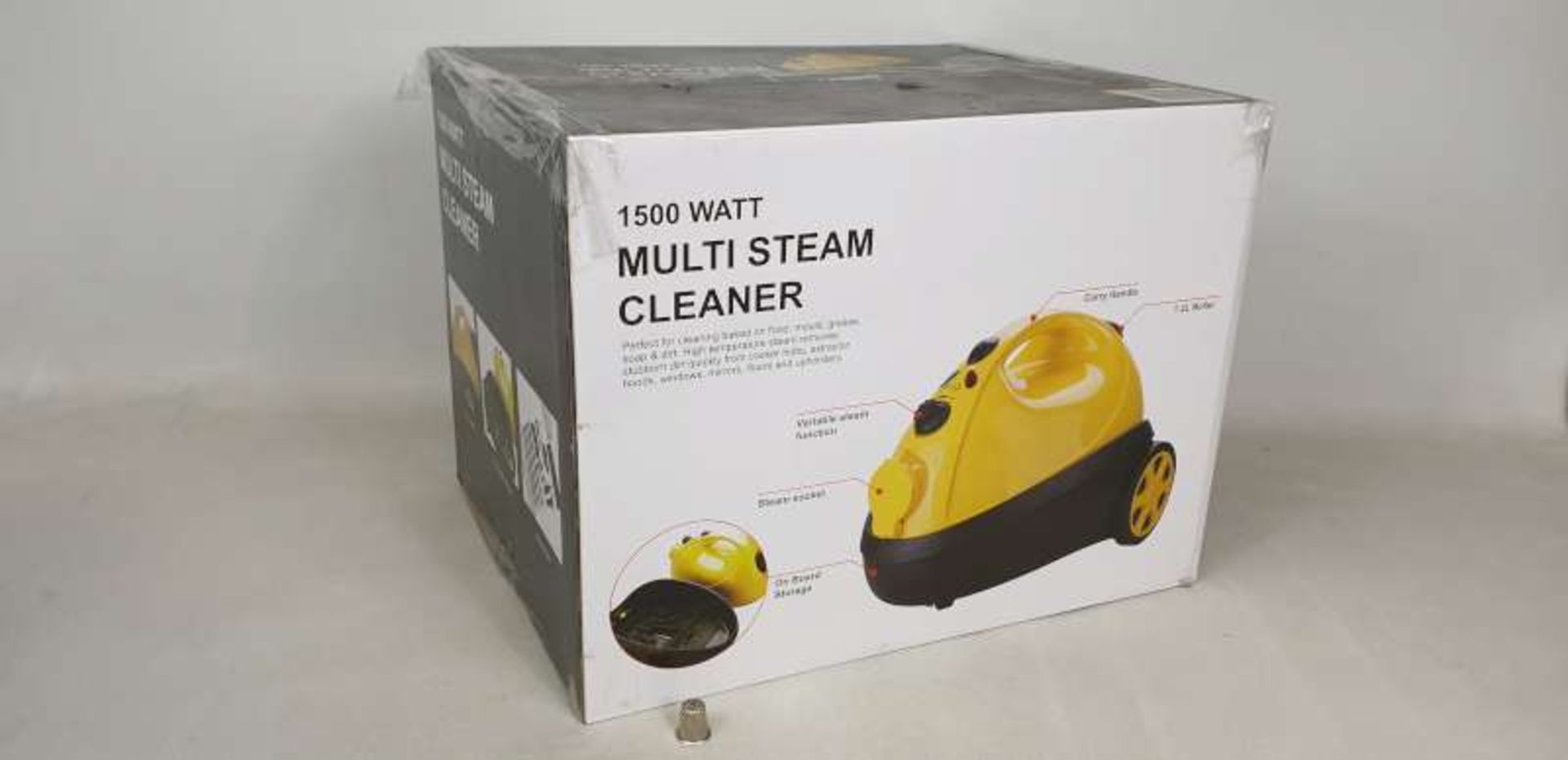 3 X BRAND NEW BOXED 1500 WATT MULTI STEAMERS