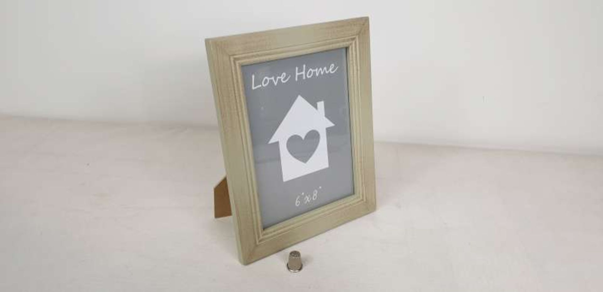 48 X BRAND NEW BOXED LOVE HOME PHOTO FRAMES SIZE 6" X 8" IN 4 BOXES