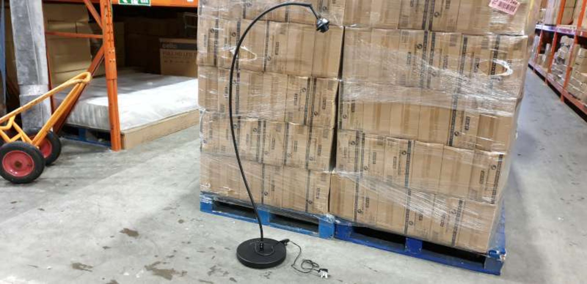 10 X BRAND NEW BOXED ARCHER BOW SHAPED FLOOR LAMPS