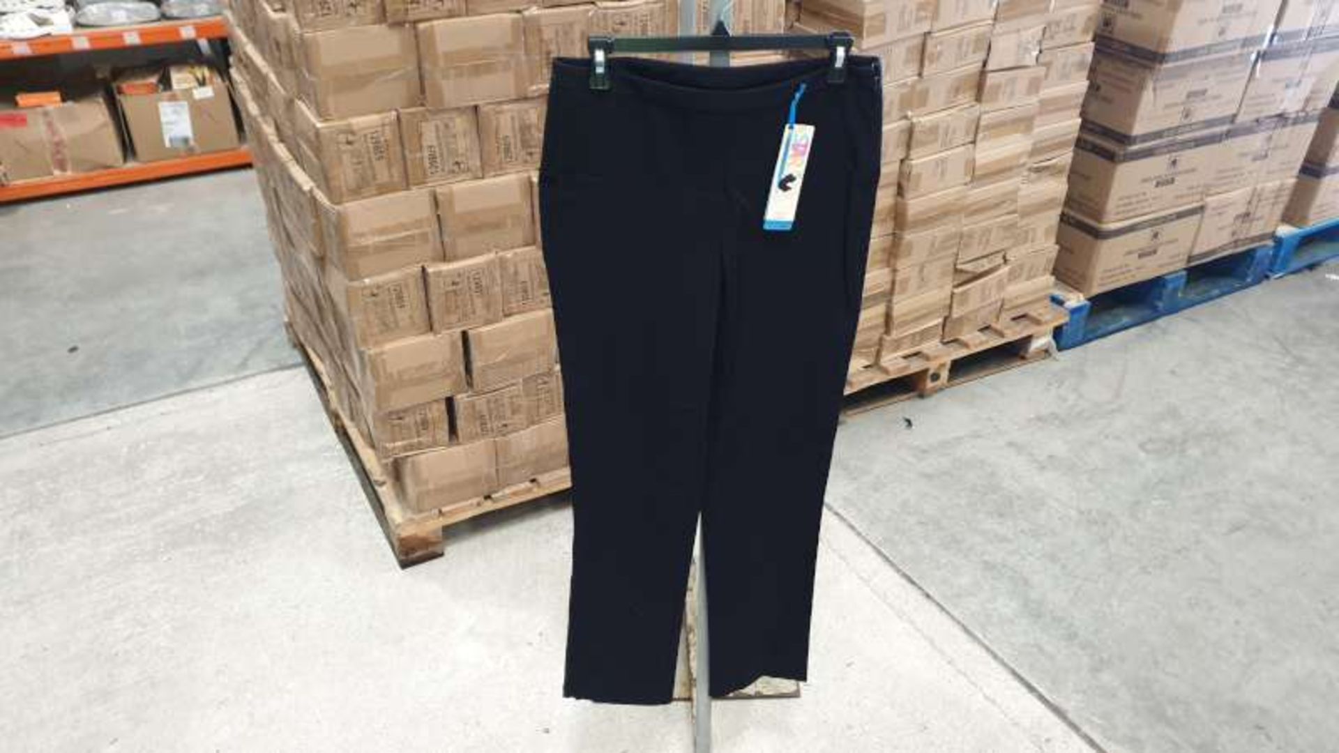 10 X PAIRS OF BLACK COLOURED SPANX PANTS SIZE SMALL