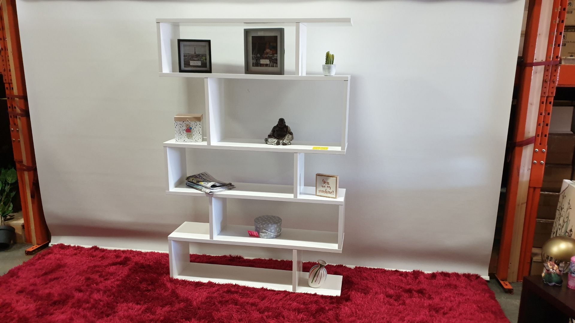 BRAND NEW CONTENT BY TERRANCE CONRAN BALANCE TALL SHELVING COLOUR WHITE SIZE H1800 X L1200 X W300