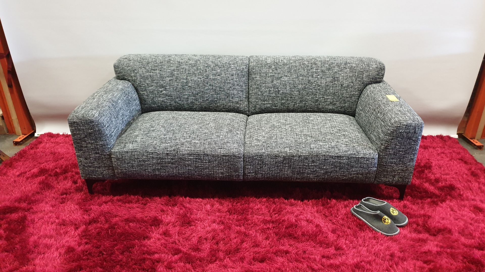 BRAND NEW FABRIC COCO COLOUR 2 SEATER FINN SOFA SIZE 1900 X 980 RRP £1995