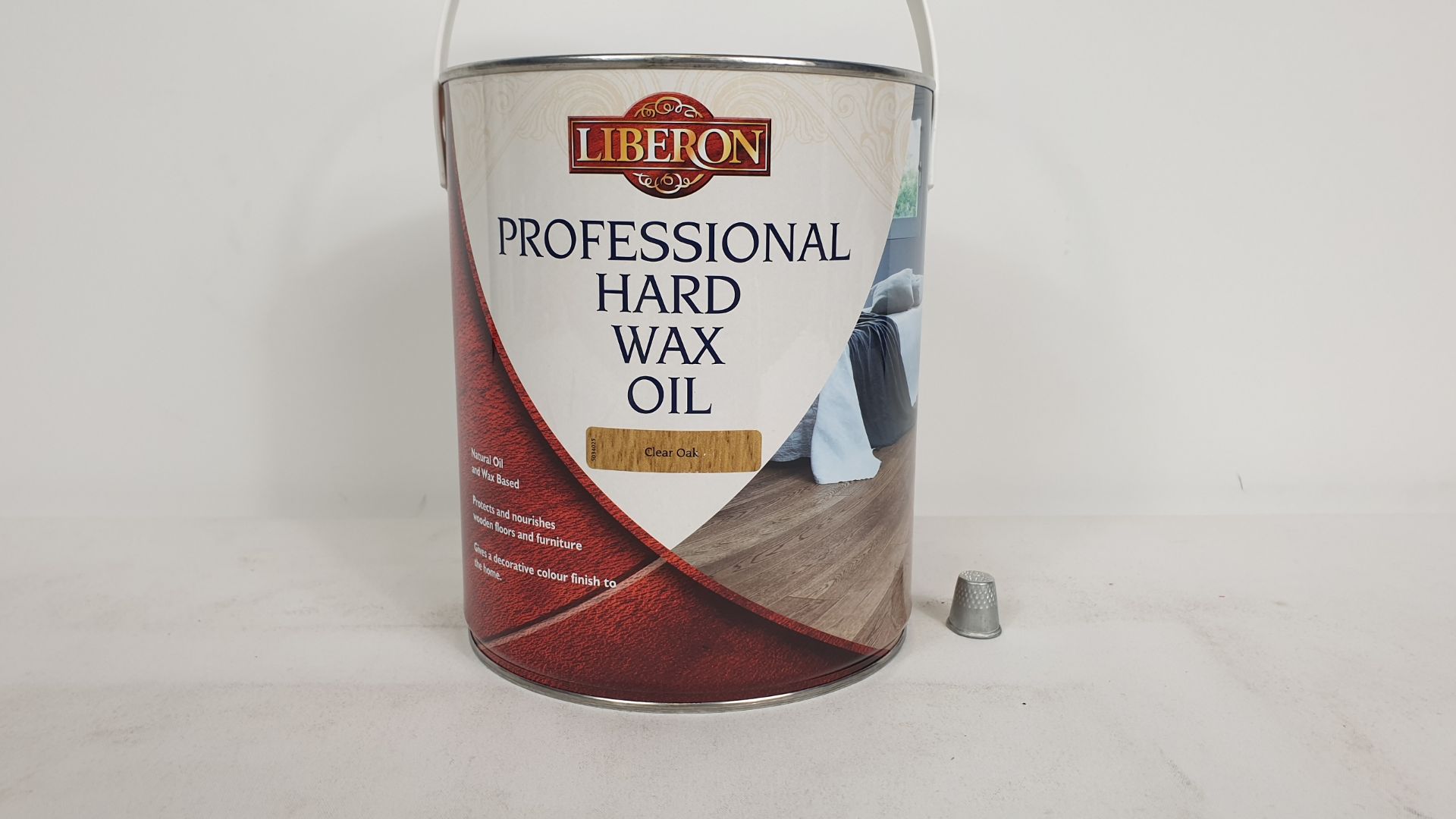 10 X 2.5 LITRE LIBERON PROFESSIONAL HARD WAX OIL (CLEAR OAK)