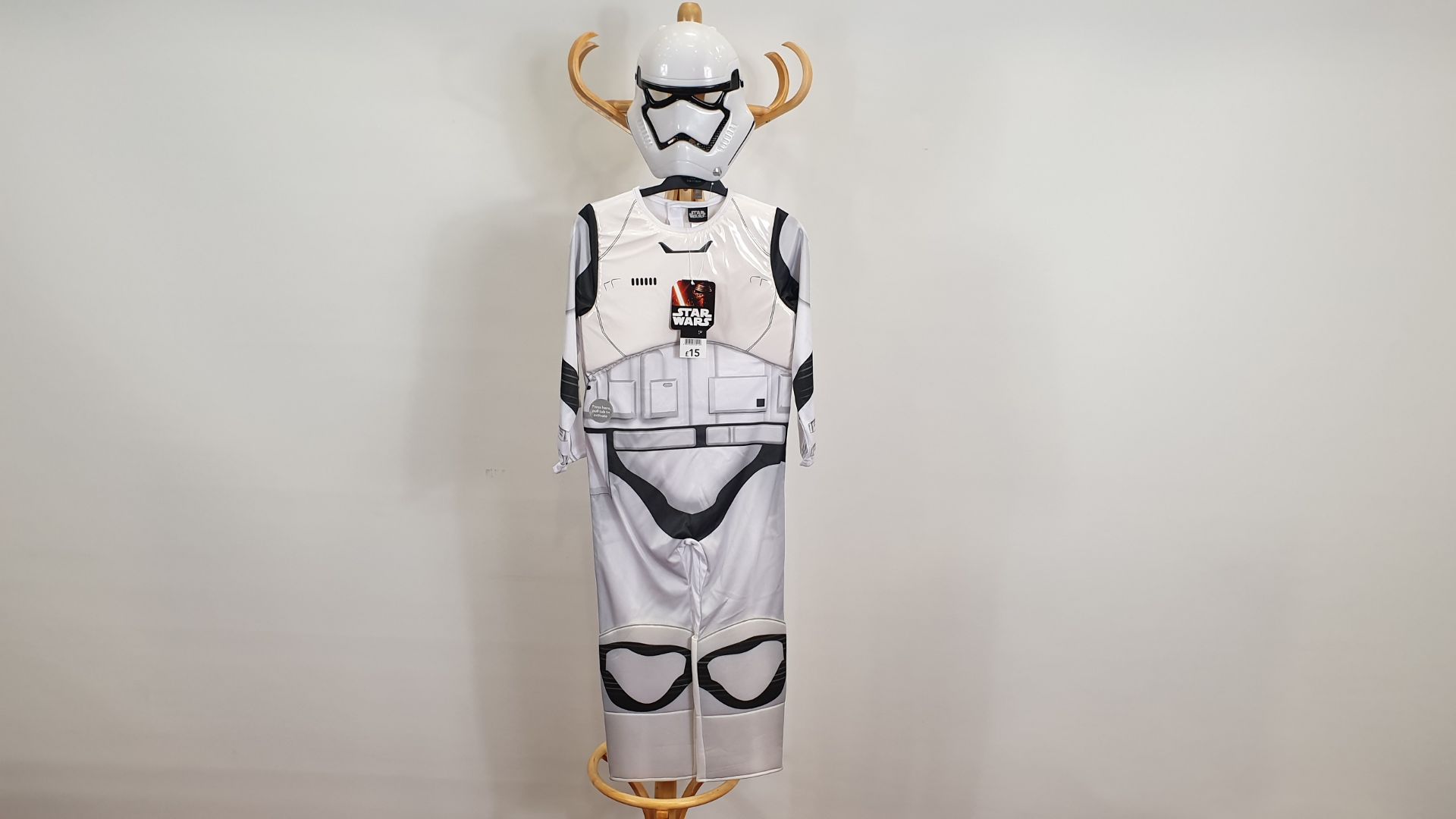 16 X KIDS STAR WARS STORMTROOPER OUTFITS - SIZE 7-8 & 9-10 YEARS