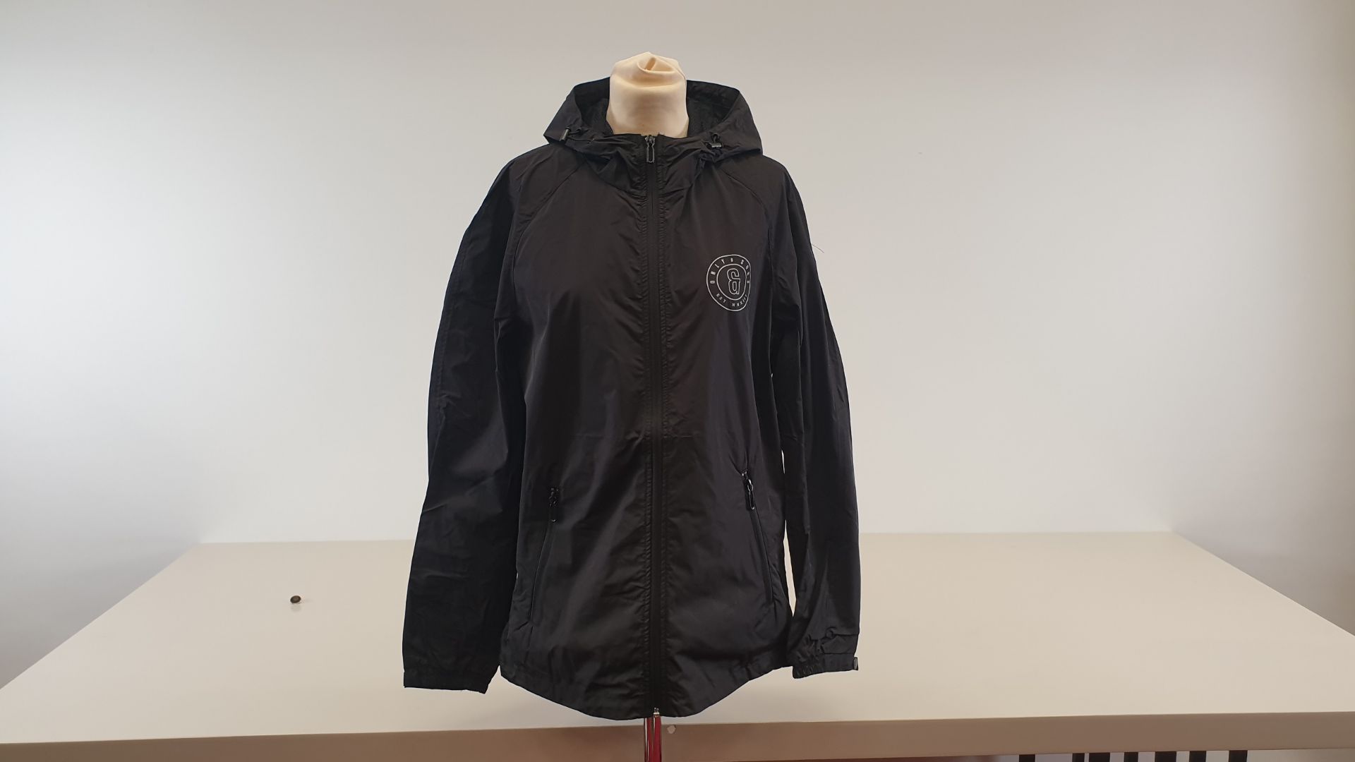 10 X BRAND NEW ONLY AND SONS BLACK WATERPROOF JACKETS
