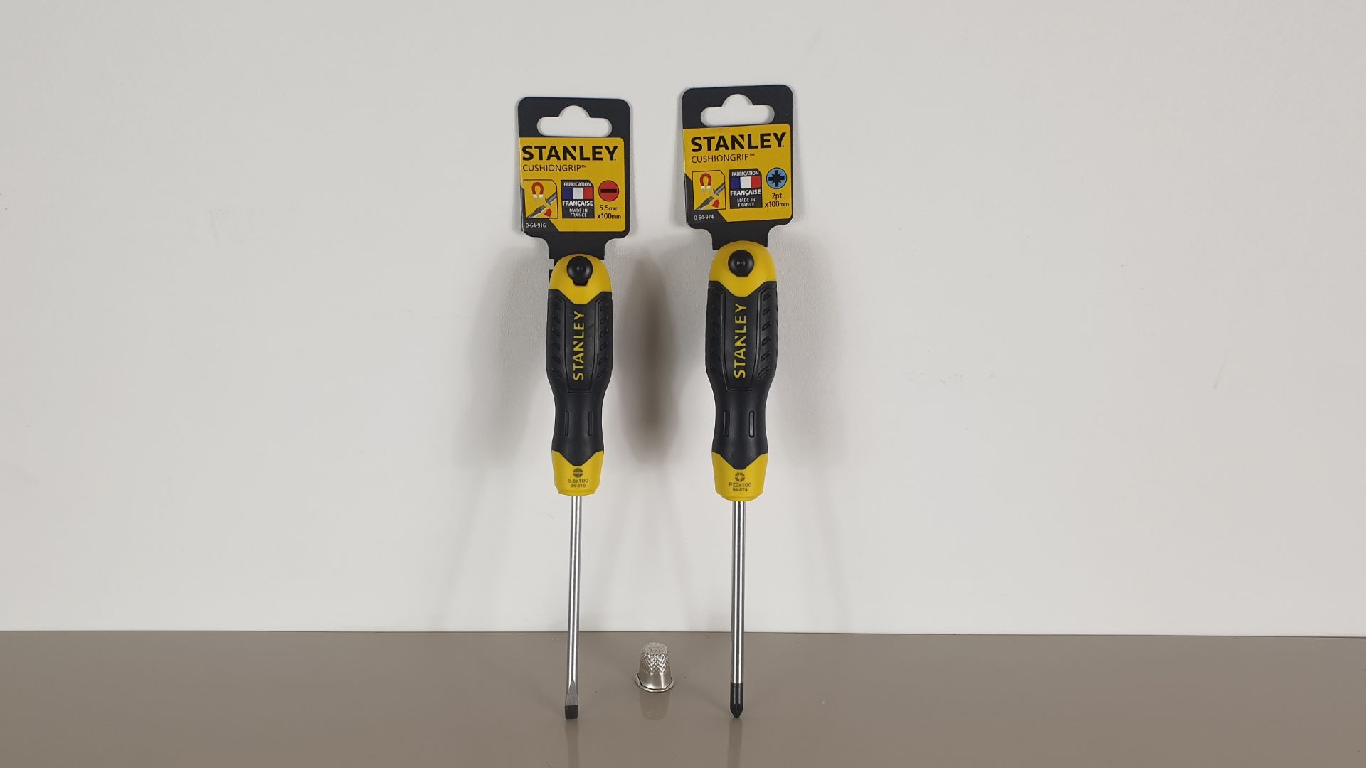 (LOT FOR THURSDAY 28TH MAY AUCTION) 20 X BRAND NEW STANLEY SCREWDRIVERS (10 X PHILLIPS PZ2, 10 X