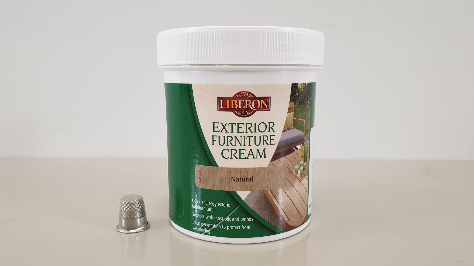 30 X LIBERON 0.5 LITRE EXTERIOR FURNITURE CREAM - NATURAL