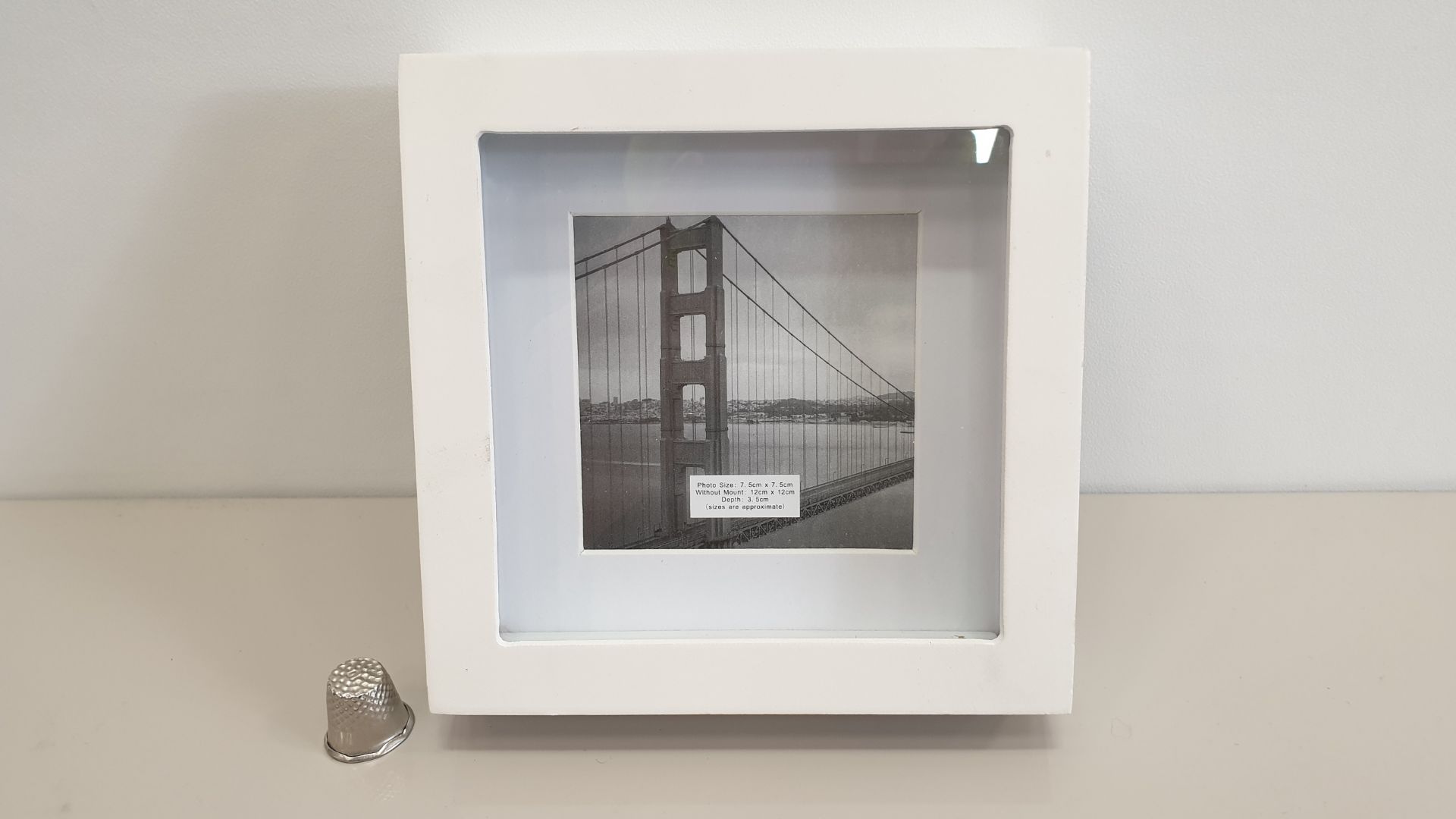 36 X SHADOW BOX FRAME PICTURES (12 X 12CM WITHOUT MOUNT) - IN 1 CARTON