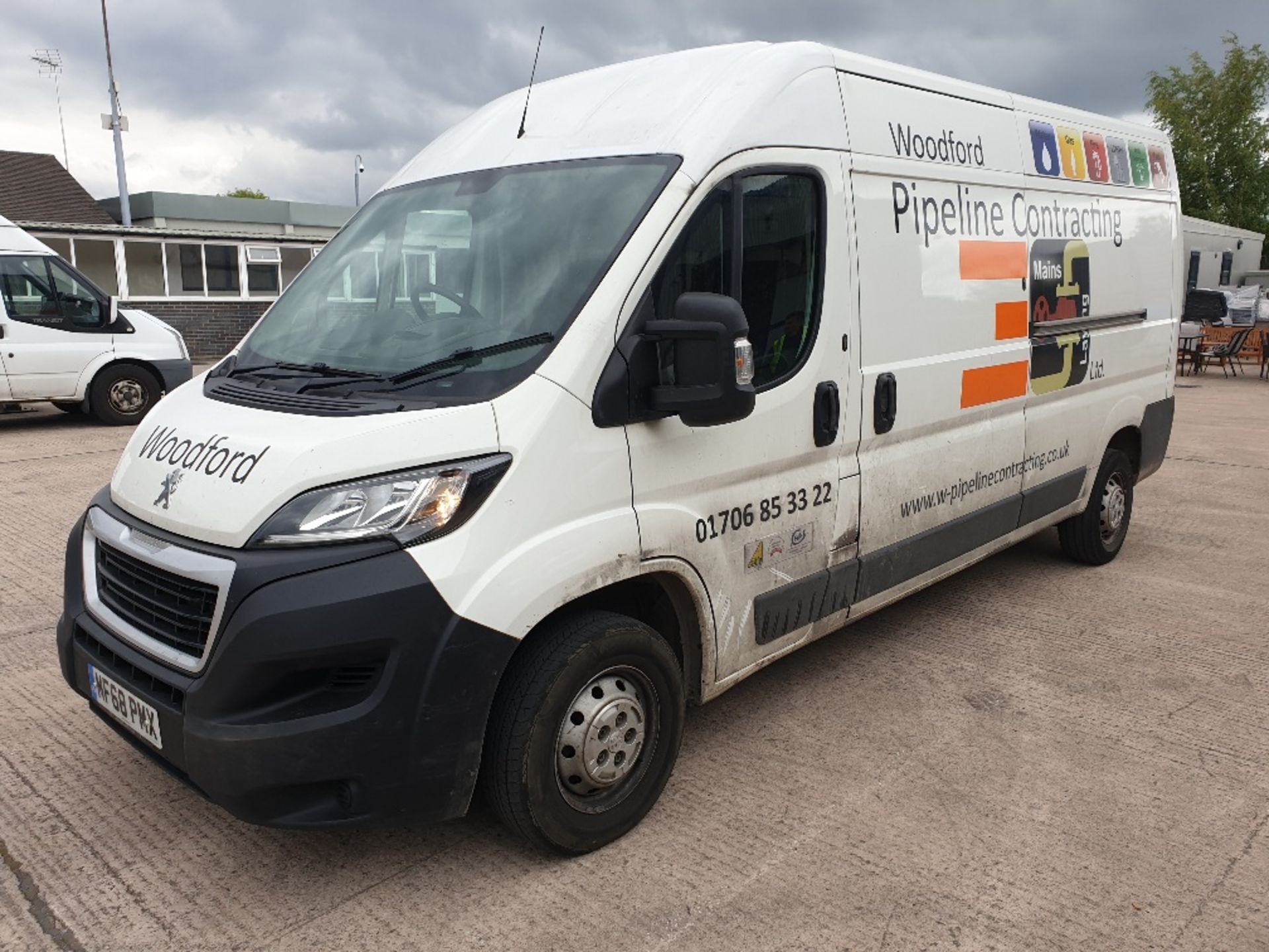 (THIS VEHICLE WILL BE SOLD THURSDAY 28TH MAY 12 NOON) WHITE PEUGEOT BOXER 335 PROFESSIONAL L3H2. ( - Image 4 of 7