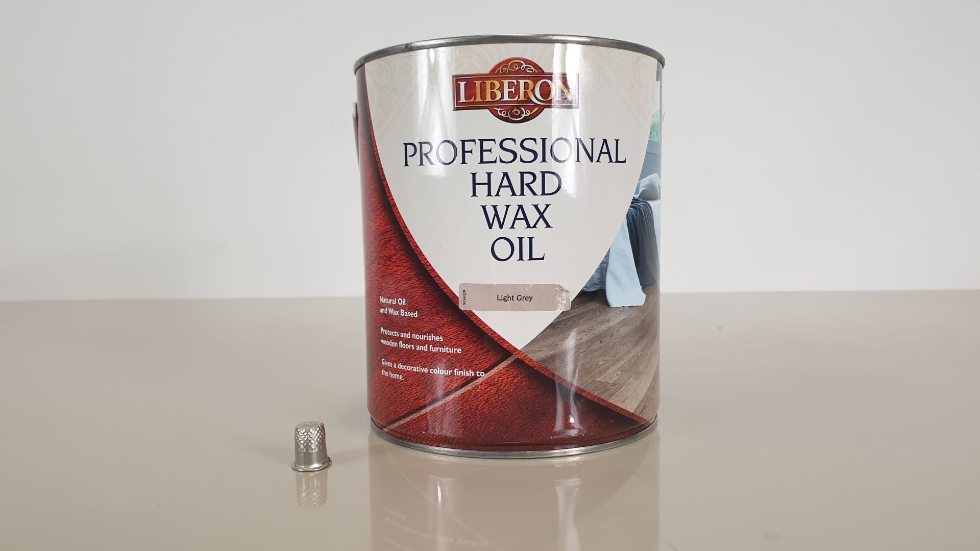 (LOT FOR THURSDAY 28TH MAY AUCTION) 10 X LIBERON 2.5 LITRE PROFESSIONAL HARD WAX OIL - LIGHT GREY