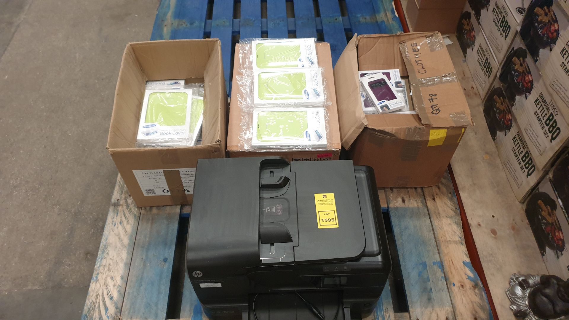 (LOT FOR THURSDAY 28TH MAY AUCTION) MIXED LOT OF A HP OFFICEJET PRO 8600, GALAXY NOTE 8.0 BOOK