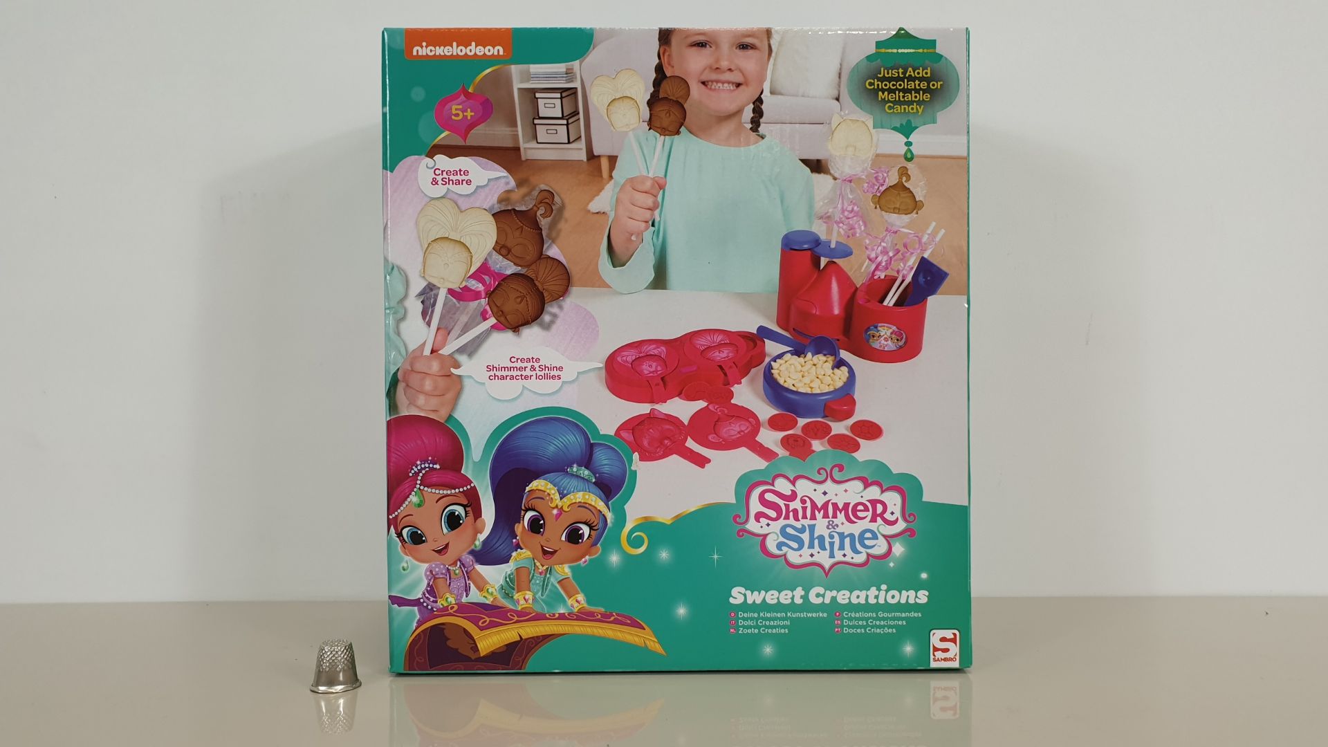 (LOT FOR THURSDAY 28TH MAY AUCTION) 18 X BRAND NEW NICKELODEON SHIMMER AND SHINE SWEET CREATIONS