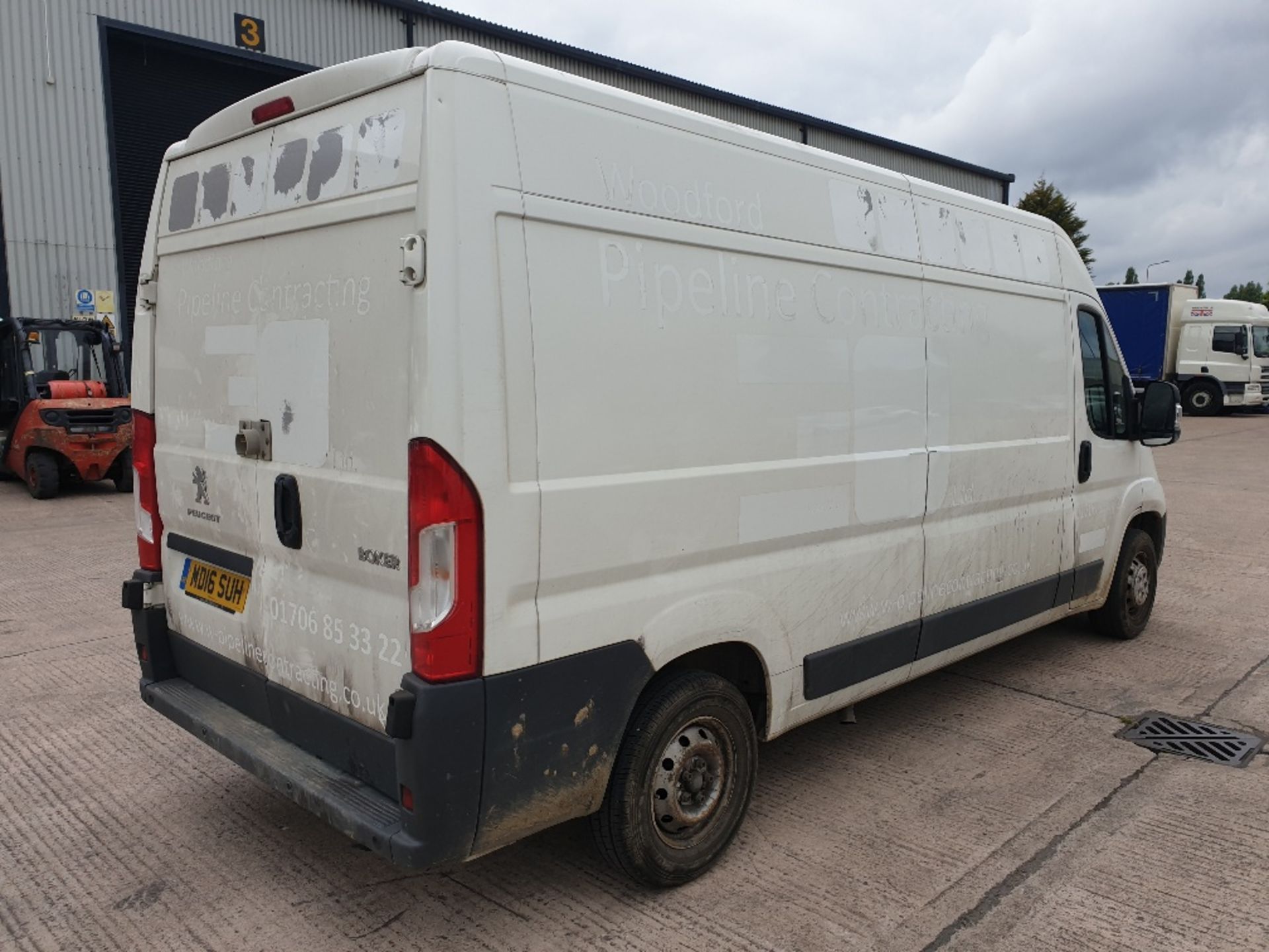 (THIS VEHICLE WILL BE SOLD THURSDAY 28TH MAY 12 NOON) WHITE PEUGEOT BOXER 335 PROFESSIONAL. ( DIESEL - Image 2 of 7