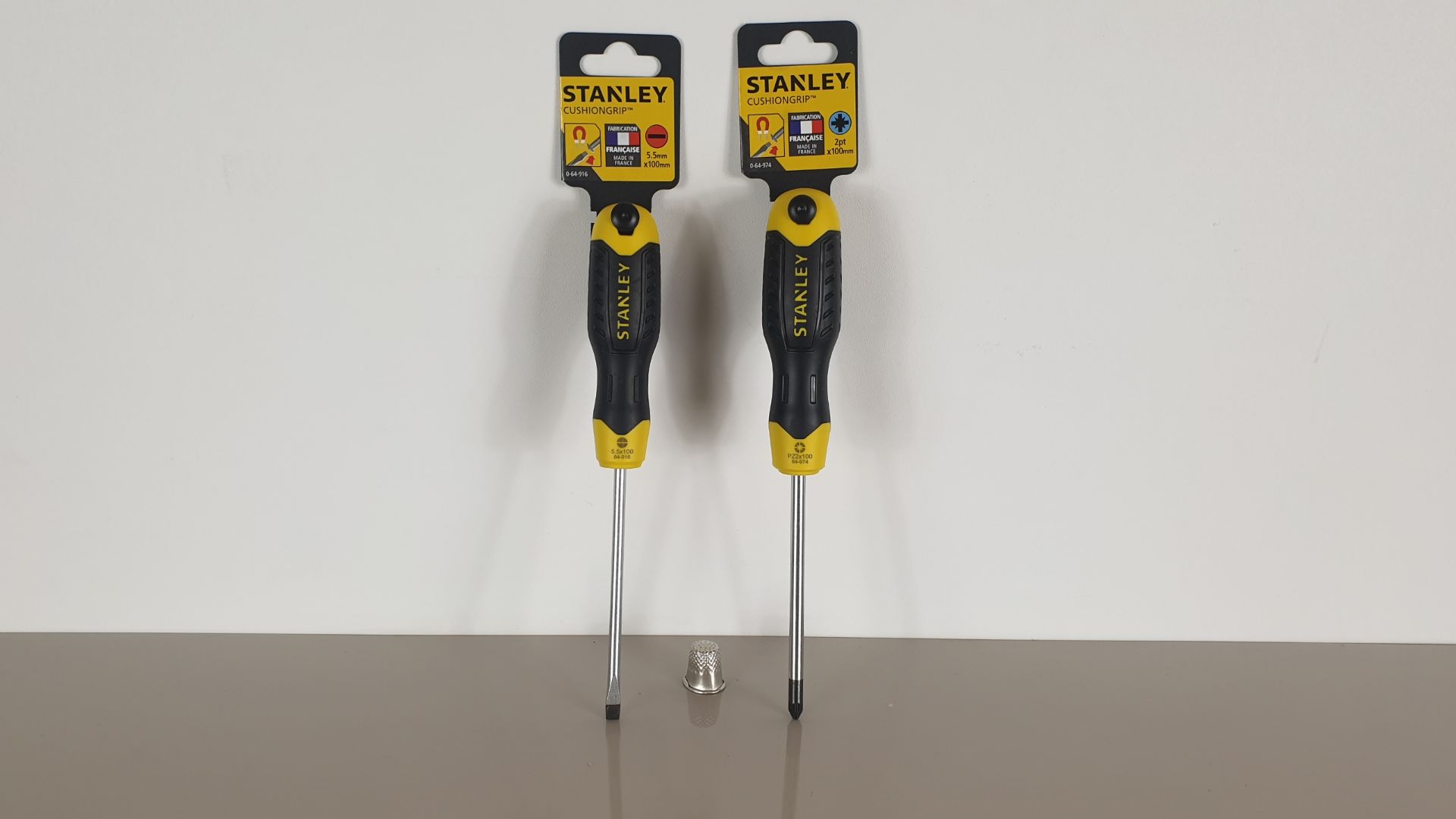 (LOT FOR THURSDAY 28TH MAY AUCTION) 20 X BRAND NEW STANLEY SCREWDRIVERS (10 X PHILLIPS PZ2, 10 X