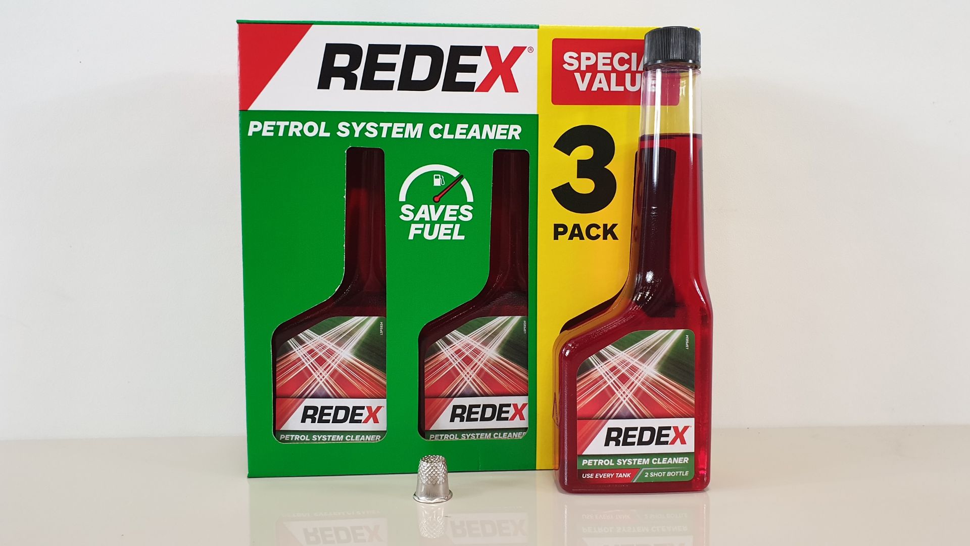 18 X PACKS OF 3 250 ML REDEX PETROL SYSTEM CLEANER - IN 3 CARTONS (RADD0006A)