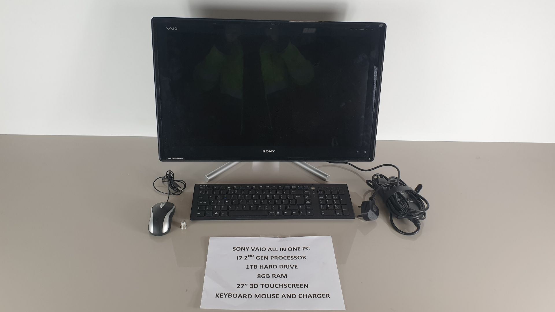 (LOT FOR THURSDAY 28TH MAY AUCTION) SONY VAIO ALL IN ONE PC - 17 2ND GEN PROCESSOR, 1TB HARD