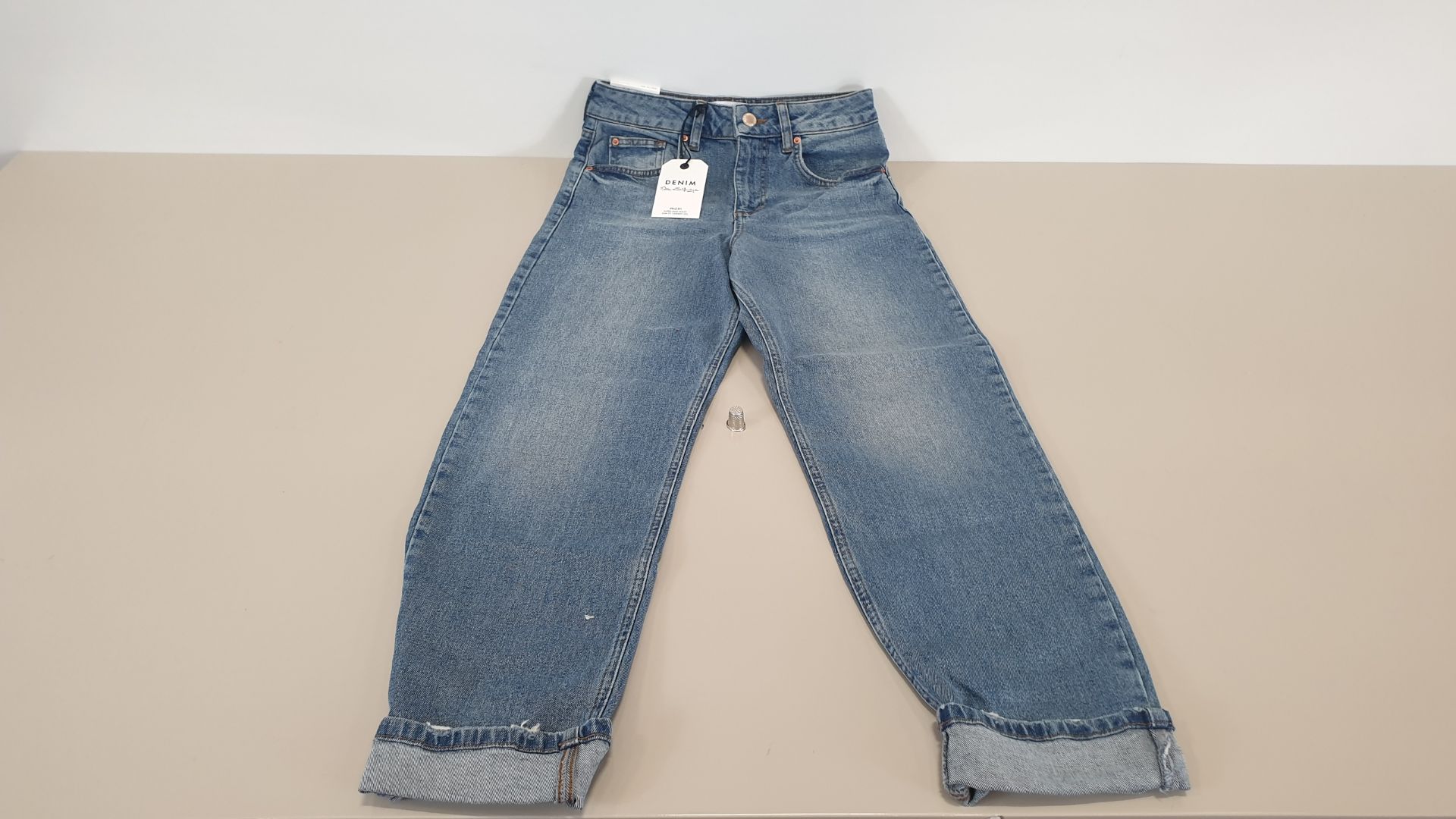 (LOT FOR THURSDAY 28TH MAY AUCTION) 9 X BRAND NEW PAIRS OF MISS SELFRIDGE CAPIO MOM DENIM JEANS -