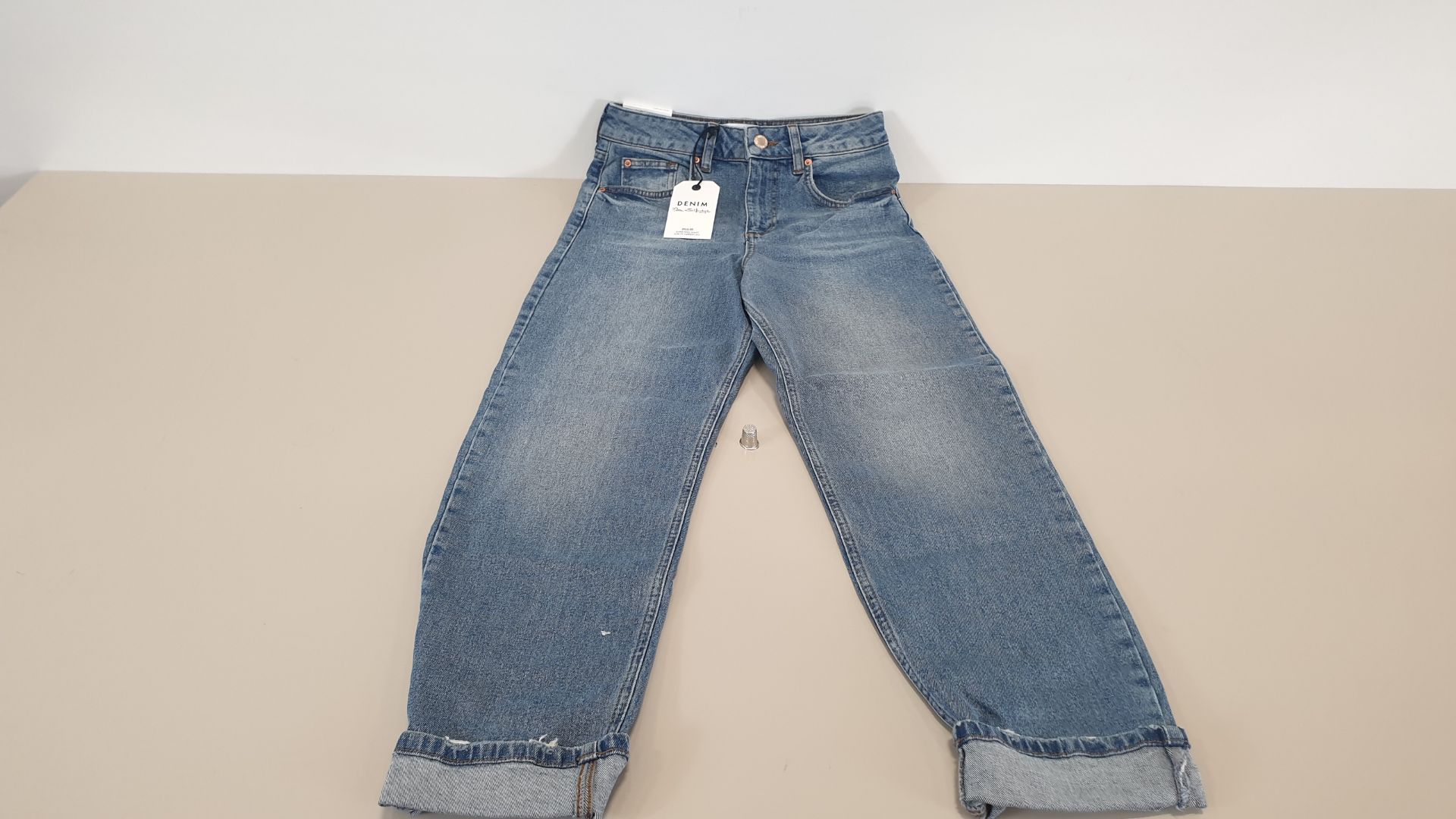 (LOT FOR THURSDAY 28TH MAY AUCTION) 10 X BRAND NEW PAIRS OF MISS SELFRIDGE CAPIO MOM DENIM JEANS -