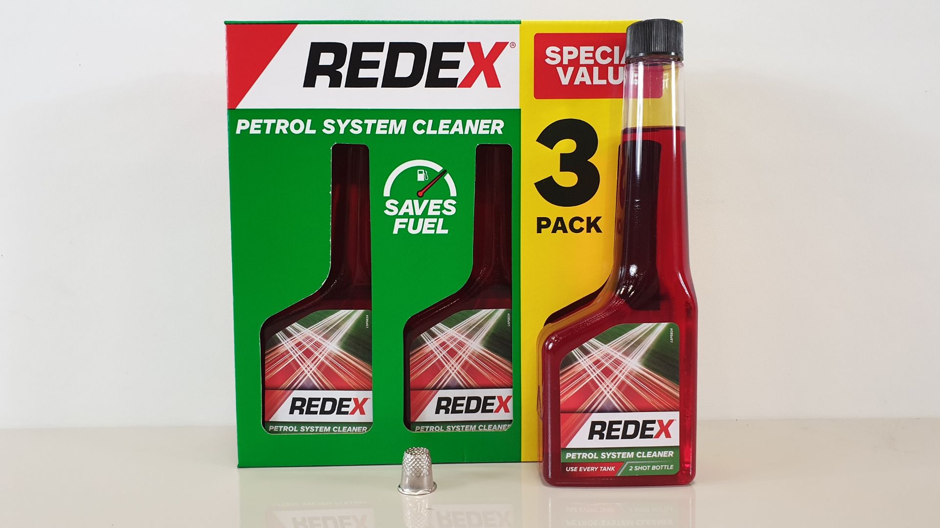 18 X PACKS OF 3 250 ML REDEX PETROL SYSTEM CLEANER - IN 3 CARTONS (RADD0006A)