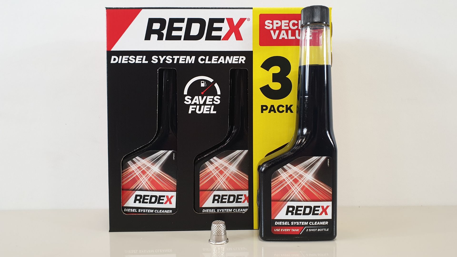 18 X PACKS OF 3 250 ML REDEX DIESEL SYSTEM CLEANER - IN 3 CARTONS (RADD0007A)