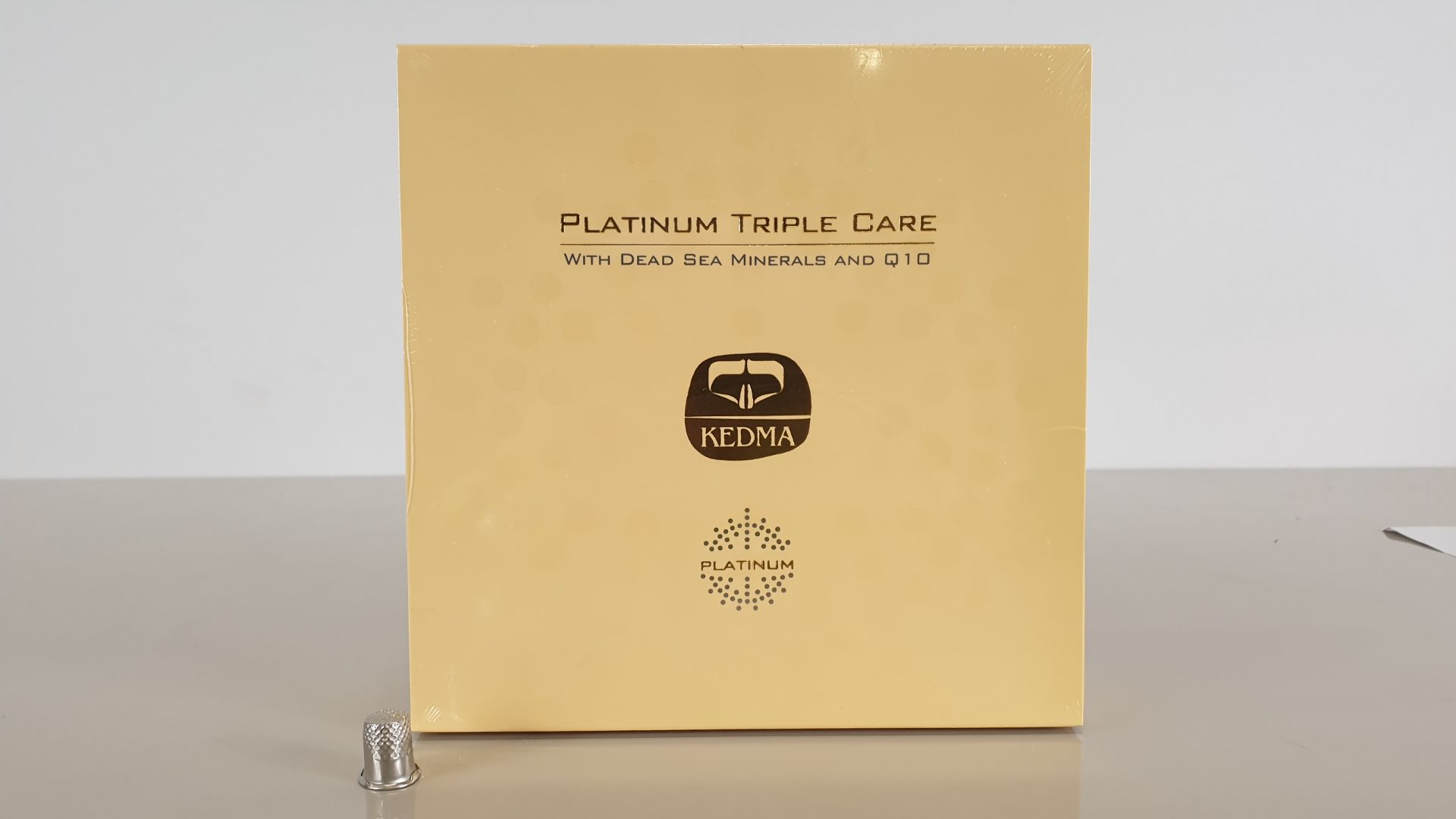 (LOT FOR THURSDAY 28TH MAY AUCTION) 1 X BRAND NEW KEDMA PLATINUM TRIPLE CARE SET INCLUDES ULTIMATE