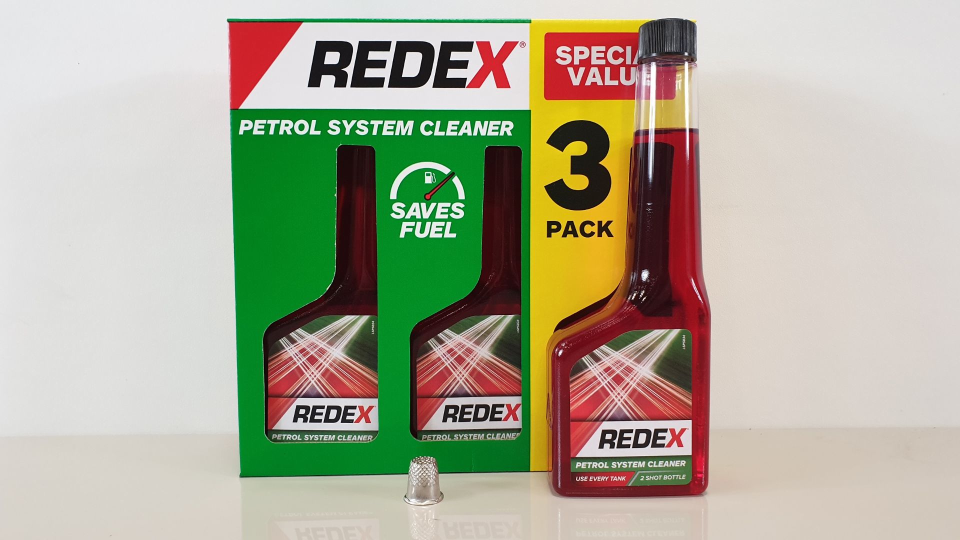 18 X PACKS OF 3 250 ML REDEX PETROL SYSTEM CLEANER - IN 3 CARTONS (RADD0006A)